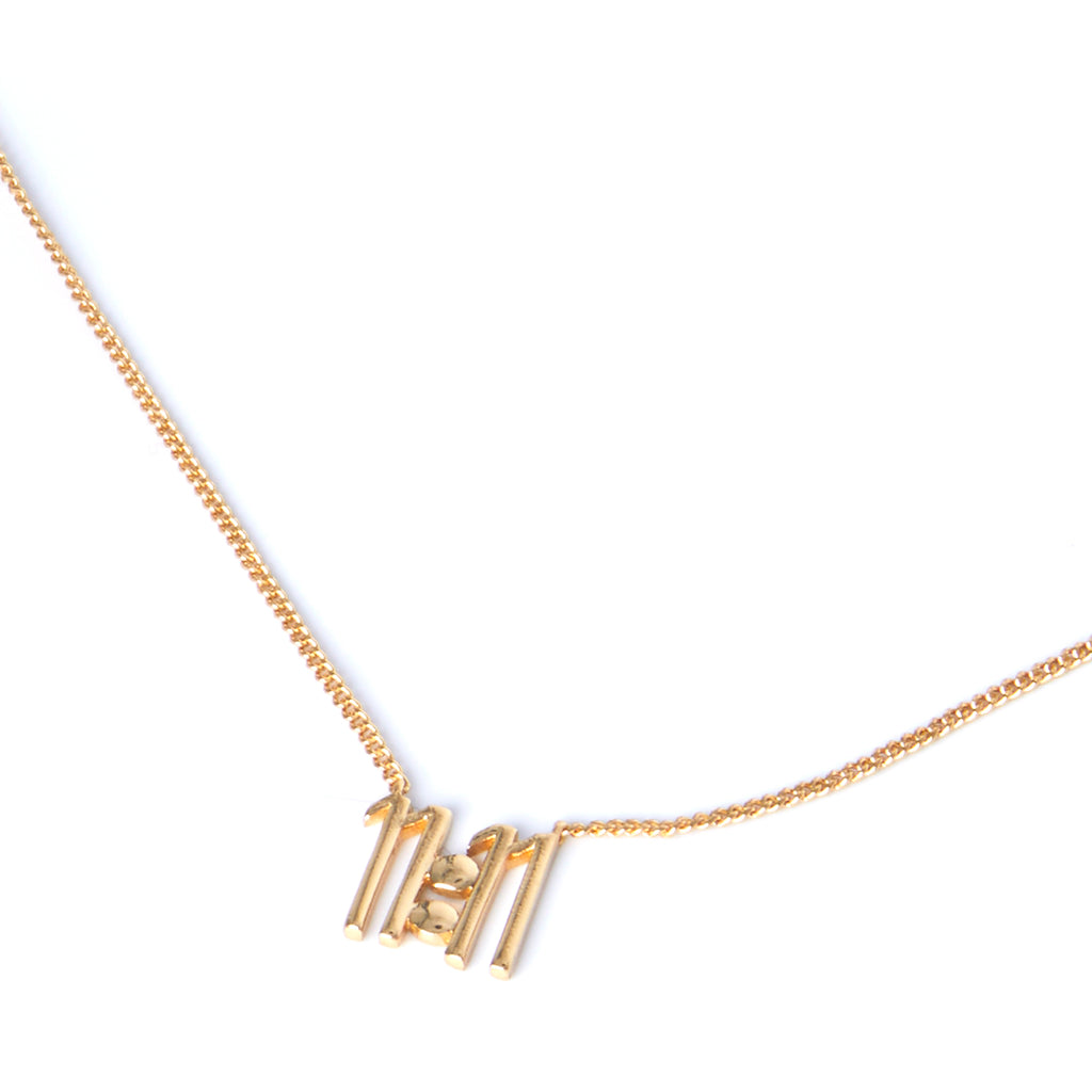 Women’s 11:11 Pendant - Gold Capsule Eleven