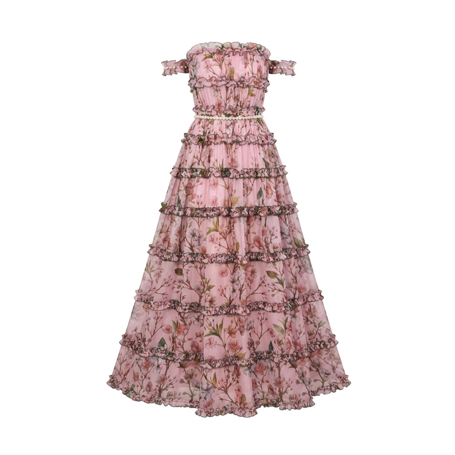 Nur Karaata Women's Pink Sea Mist Dress