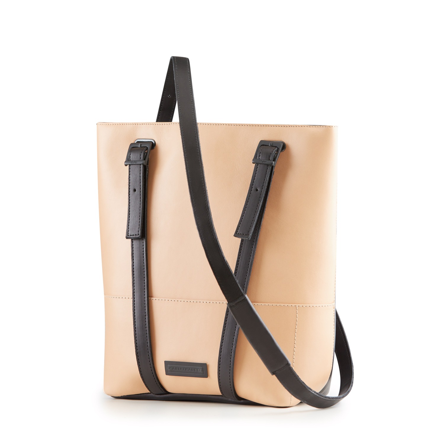 Leather tote backpack sale