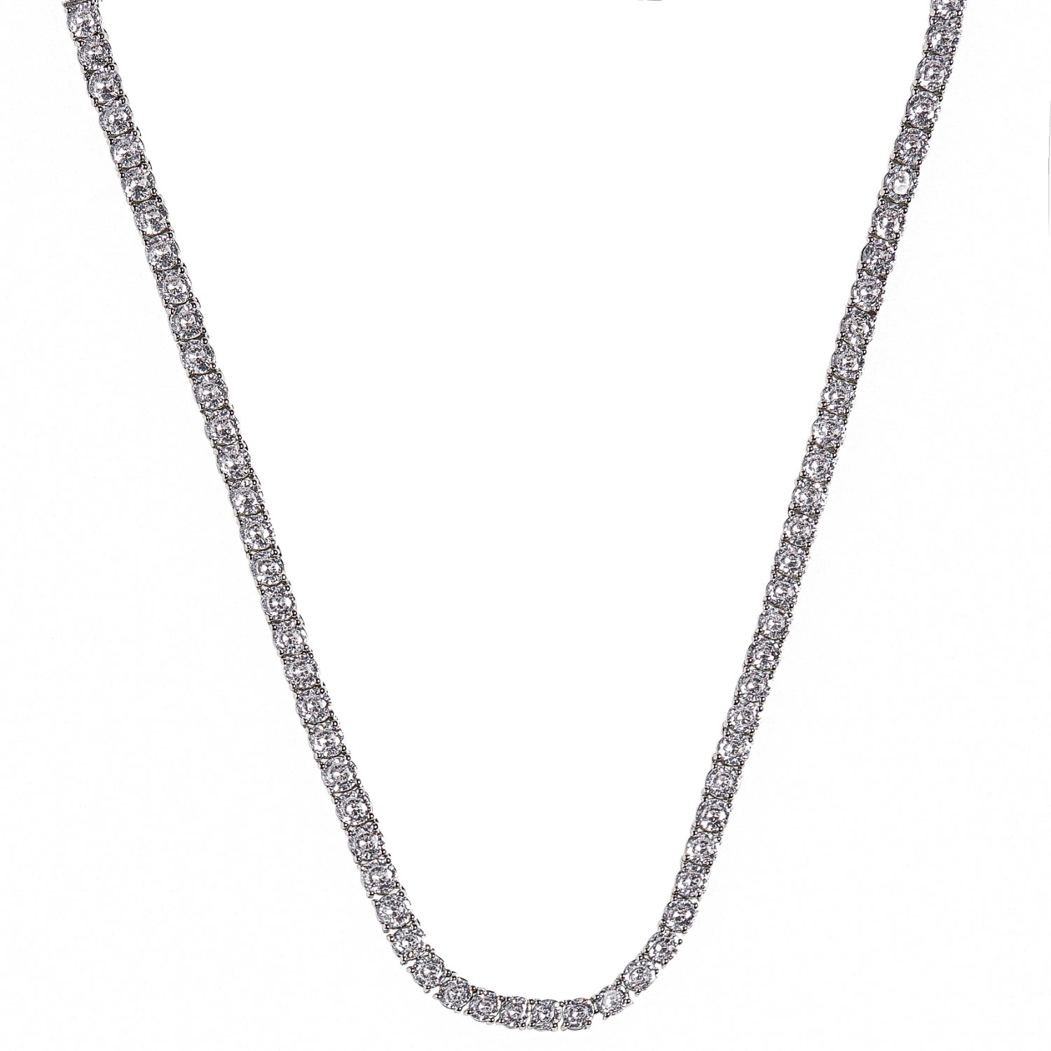 Drae Collection Women's Tennis Choker Silver In Silver