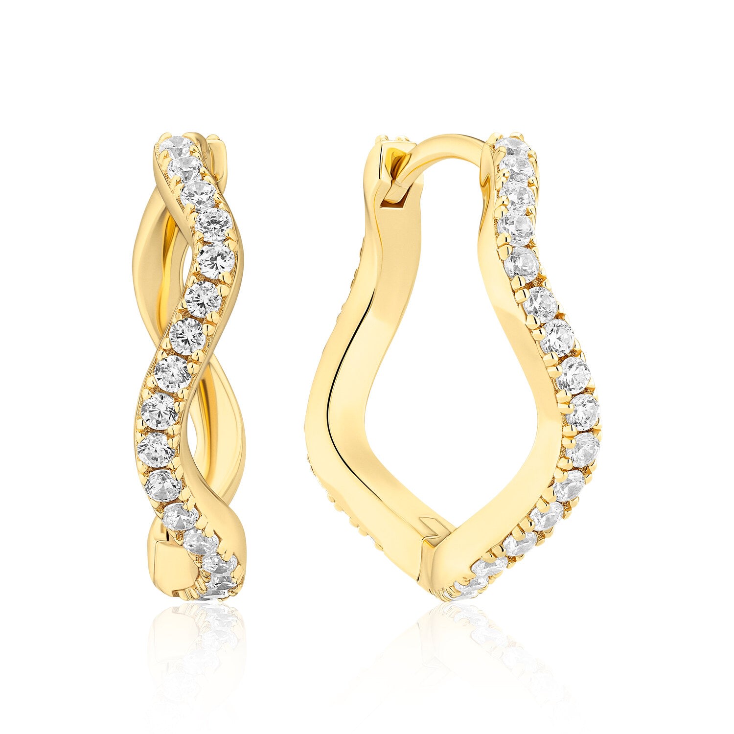 Sif Jakobs Jewellery Women's Earrings Ellera Waves - Gold