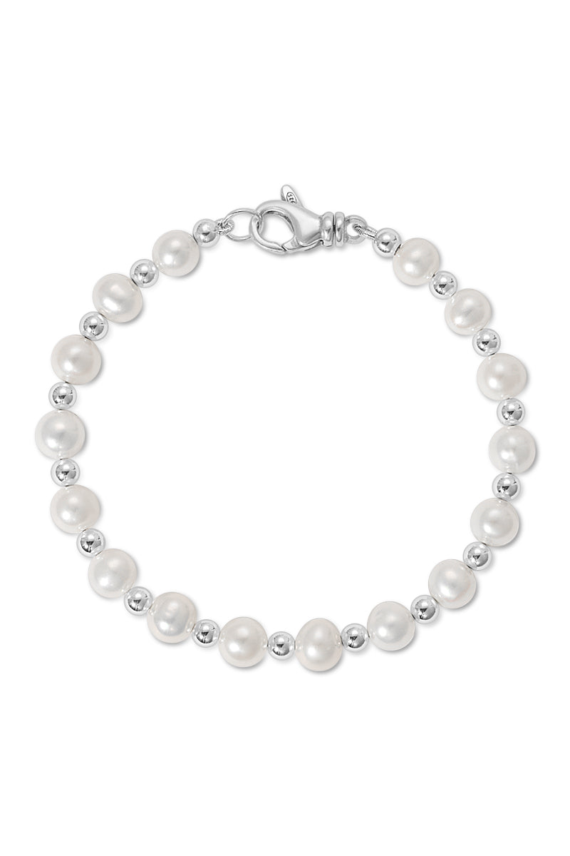 Men’s Berlin Pearl And Sterling Silver Bracelet Naiia