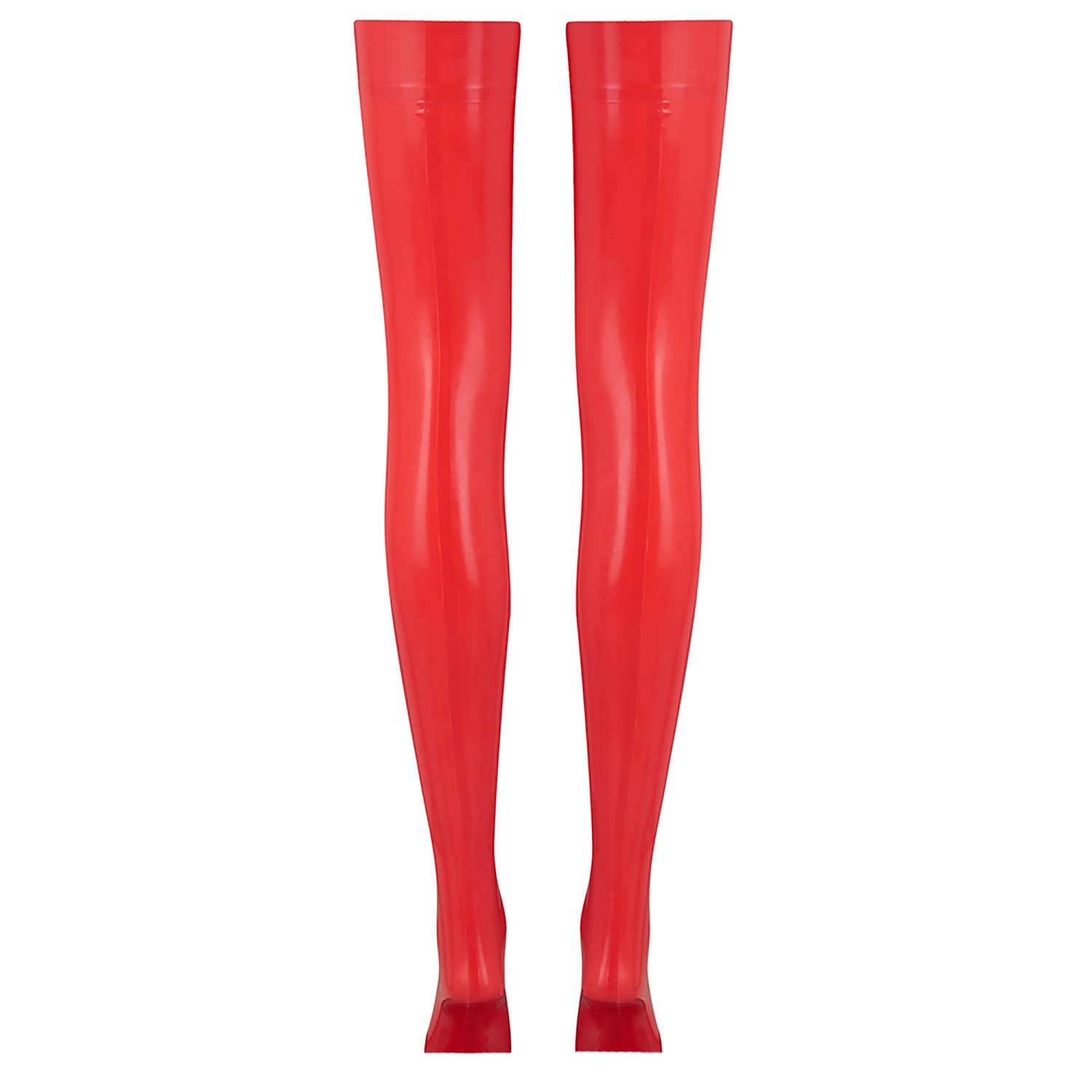 Latex Stockings - Scarlet | Elissa Poppy | Wolf & Badger