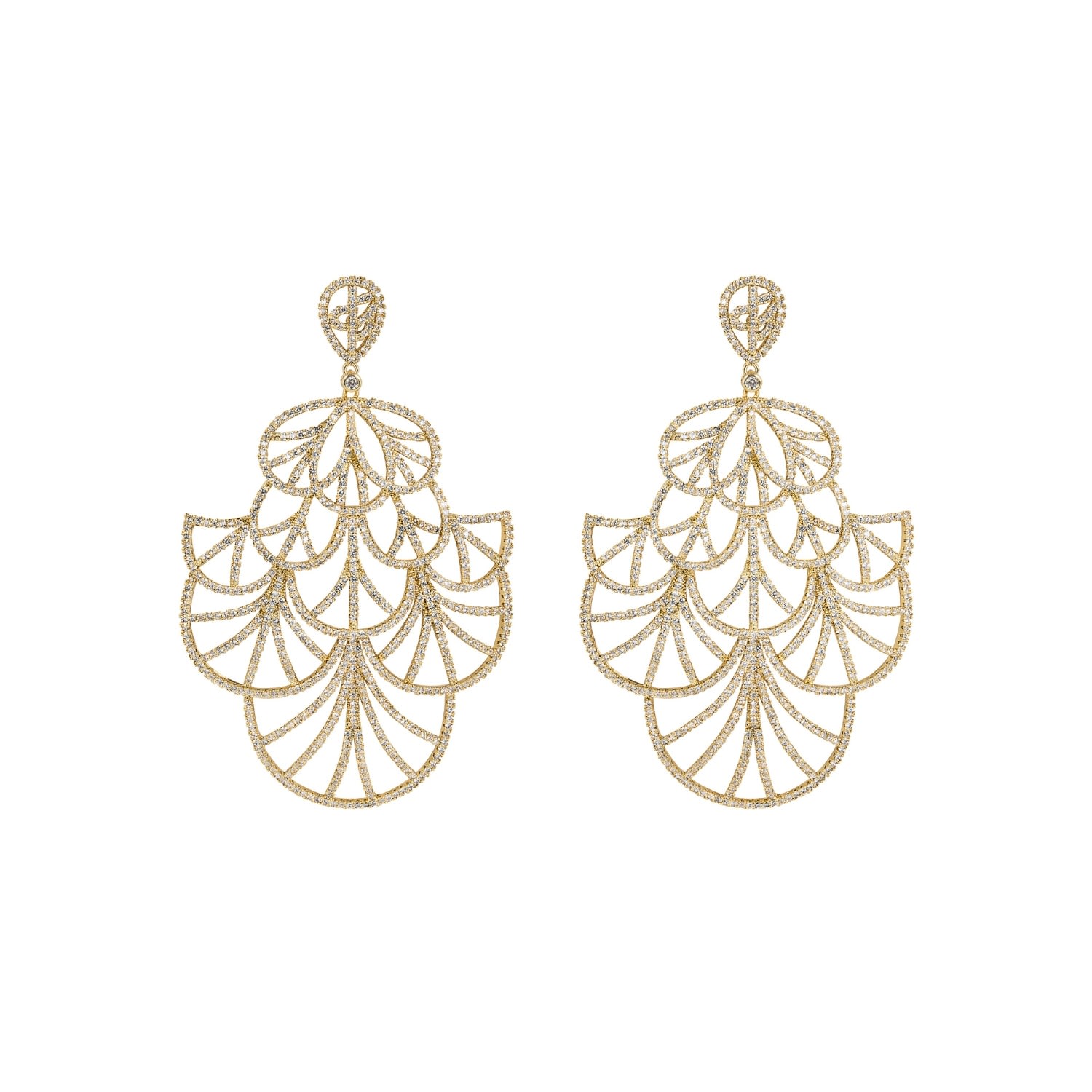 Stephanie Browne Australia Women's Geisha Earrings - Gold
