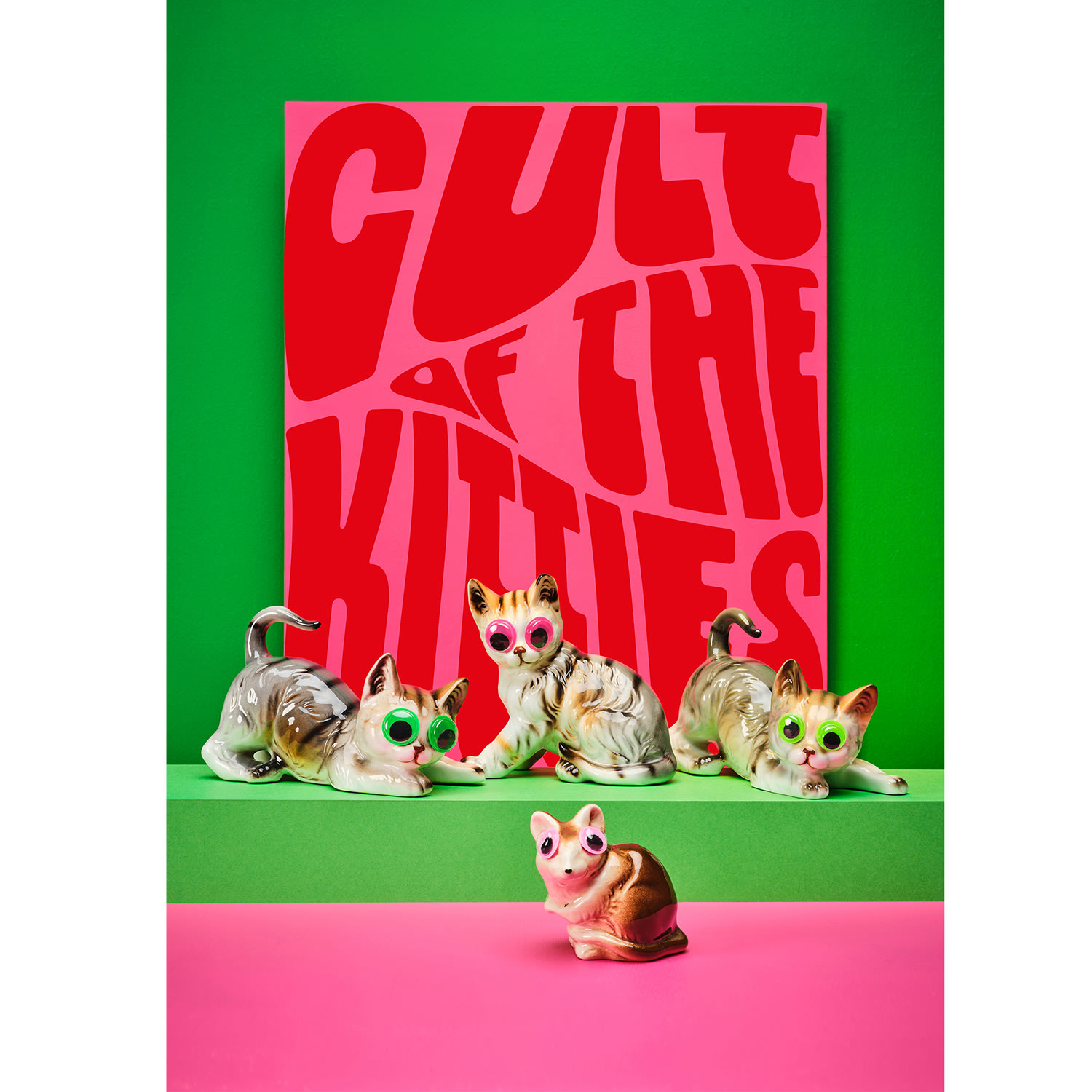 Ornament Art Cult Of The Kitties Giclée Photo Print   A Two Size