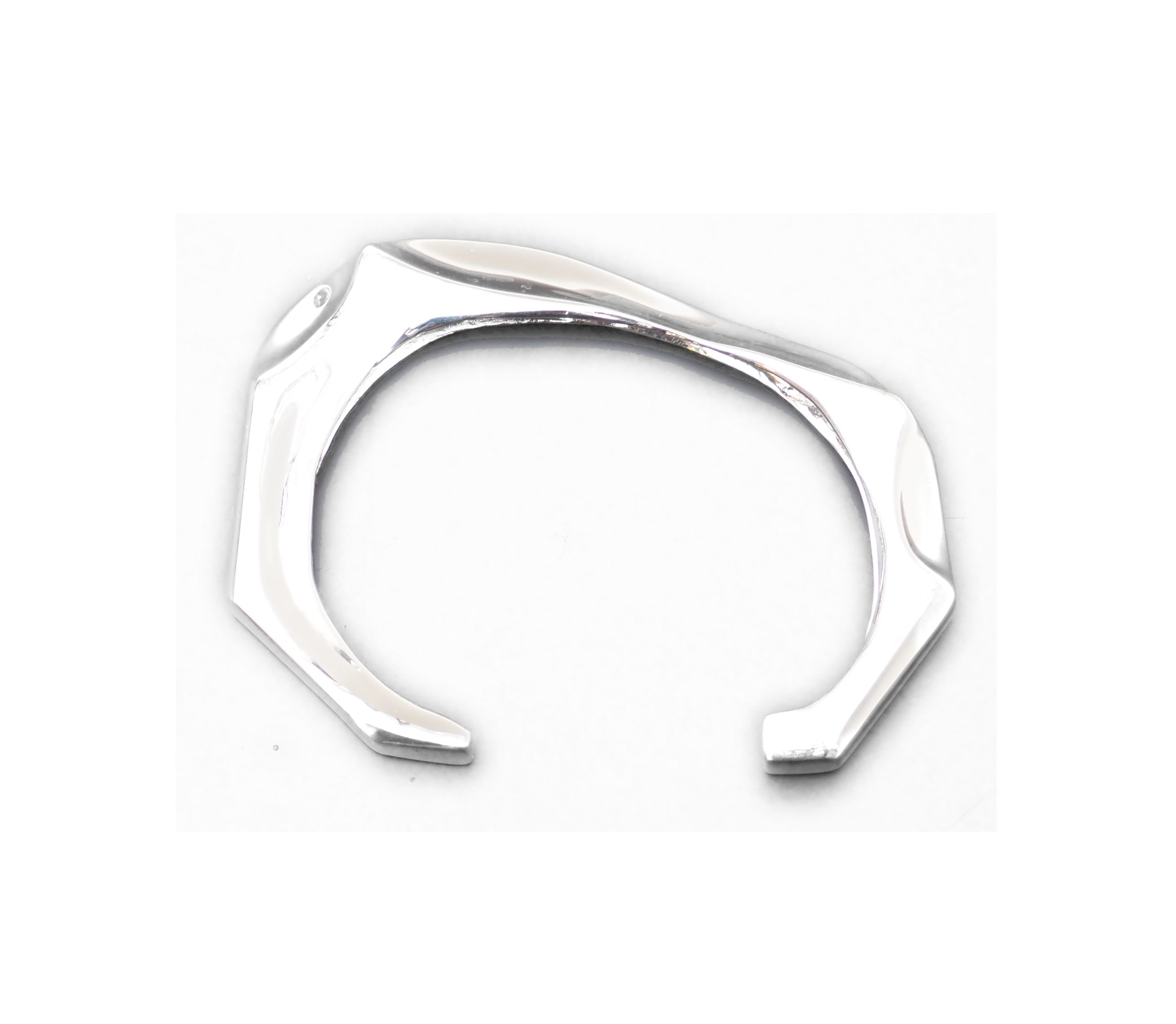 Nicole Amato Women's Fortitude Ascend Bangle Bracelet Silver