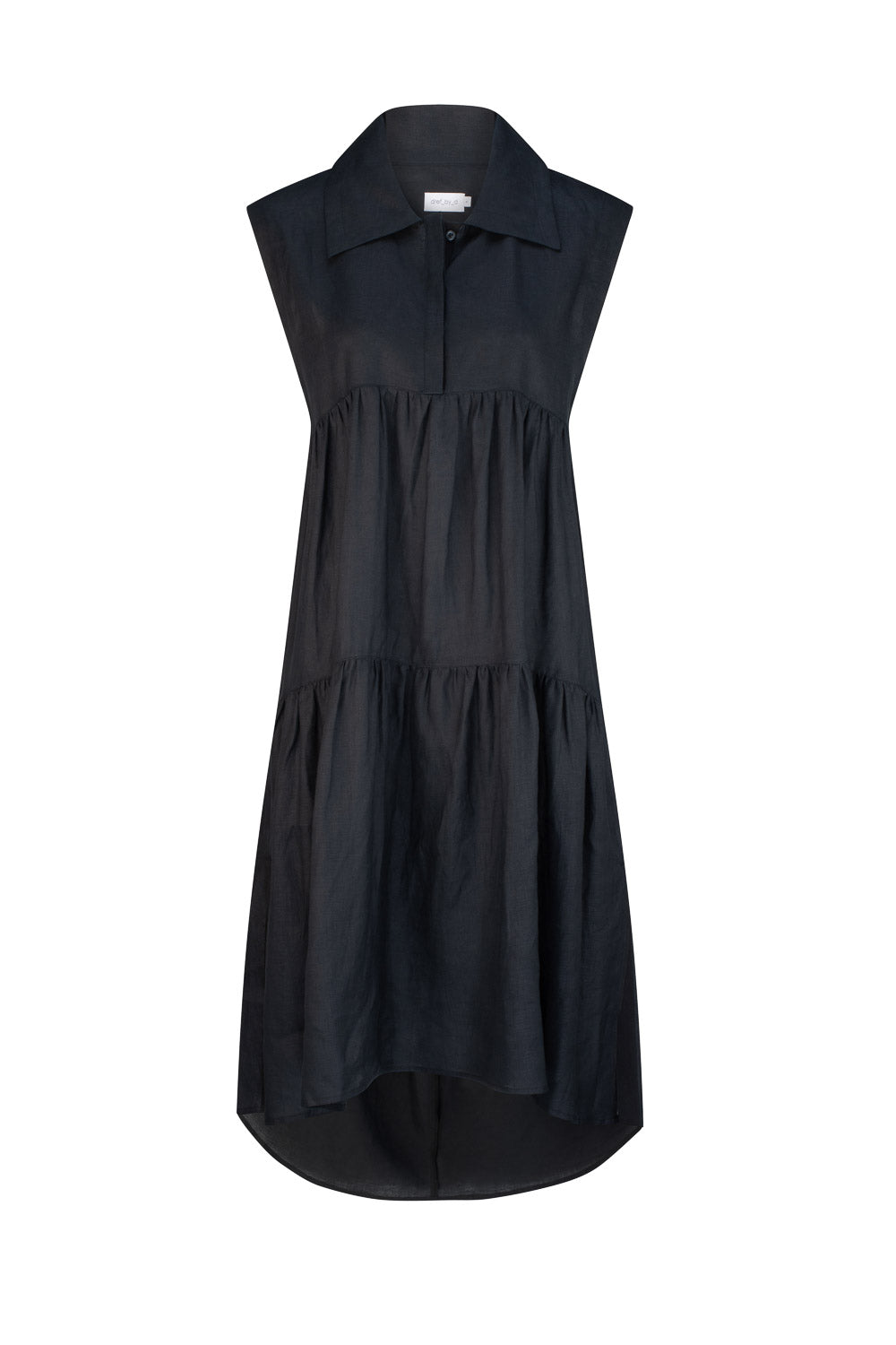 Dref By D Women's Campari A-line Linen Dress - Black