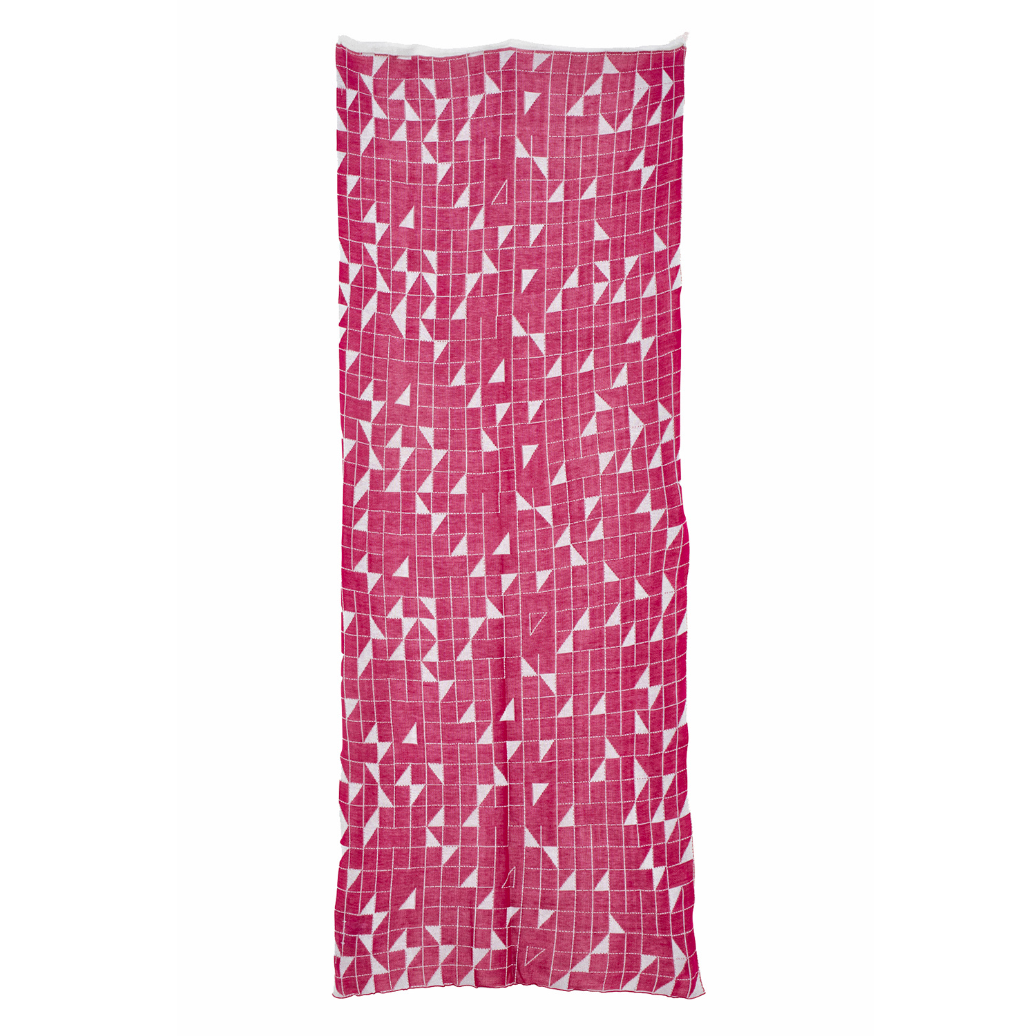 Pepper Vally Women's Pink Scarf/ Pareo/ Shawl/ Beachtowel Crossroads Cherry Red