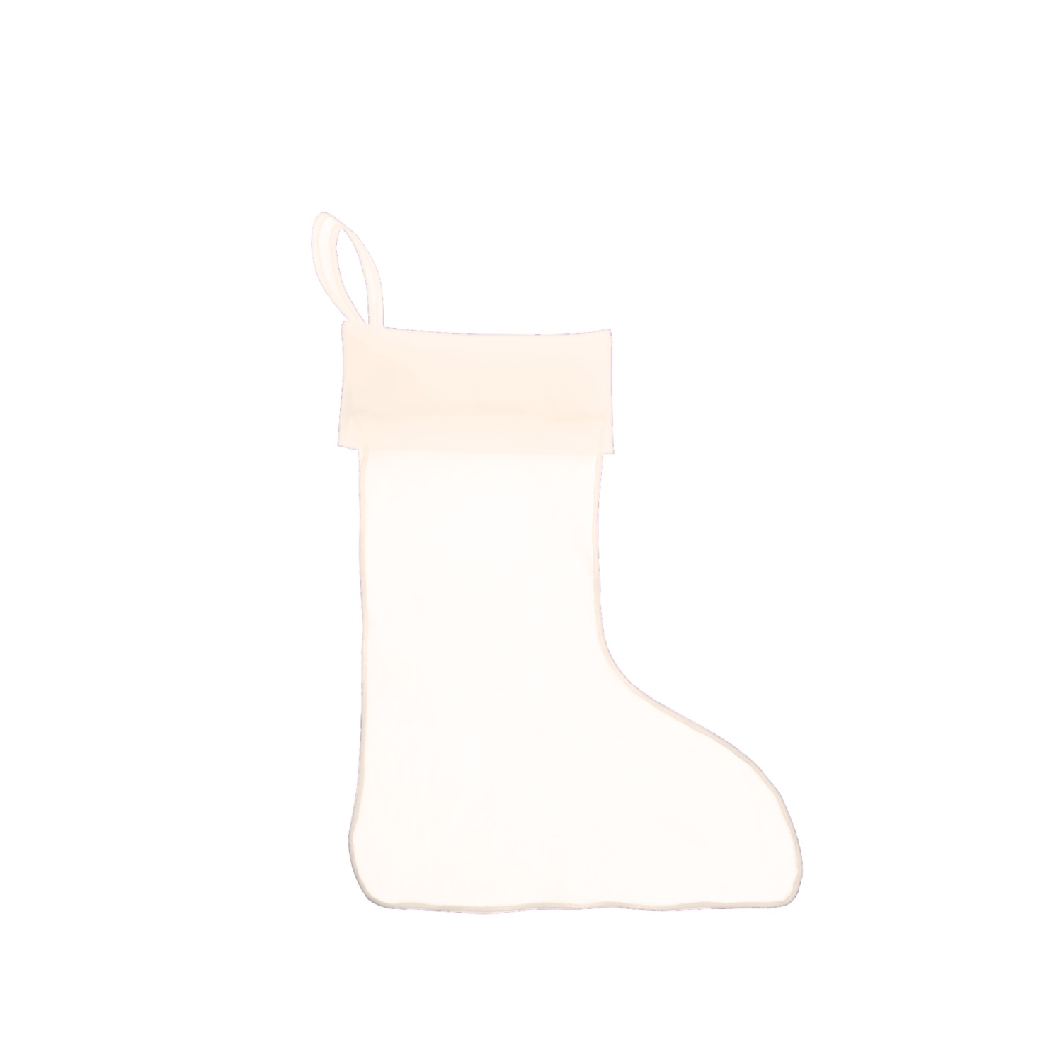 Lia Aram White Oversized Ivoire Tulle Christmas Stocking – Sustainable Edition