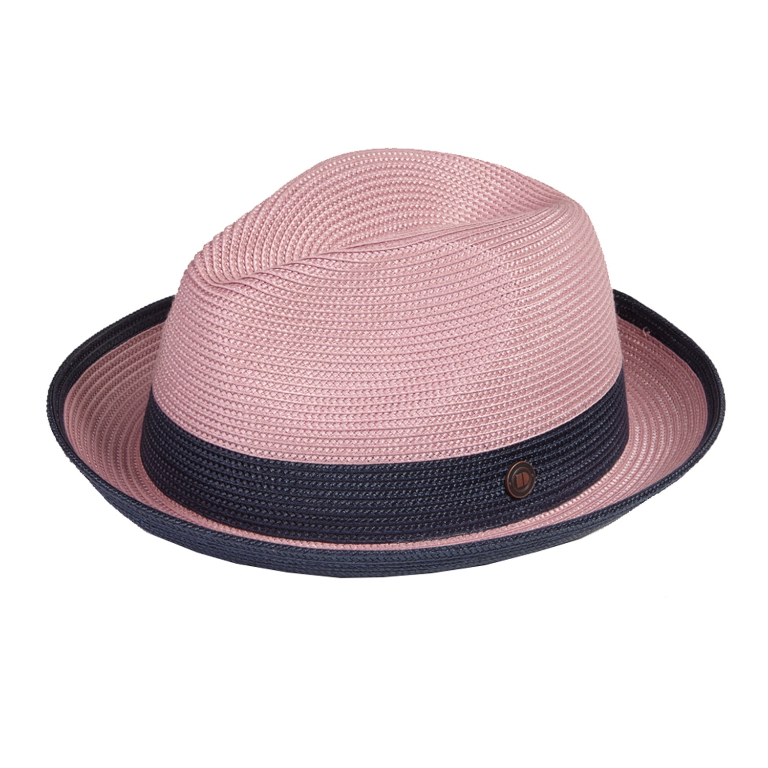 Men's Dasmarca Florence Blush Pink Summer Two Tone Crushable Hat | 63Cm | Dasmarca Hats