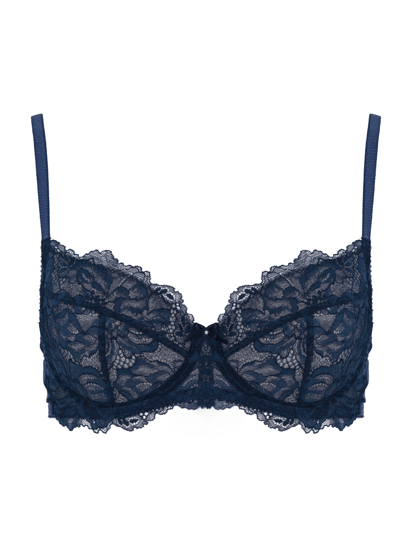 Women’s Blue Sage Underwired Bra 34D Bonbon Lingerie