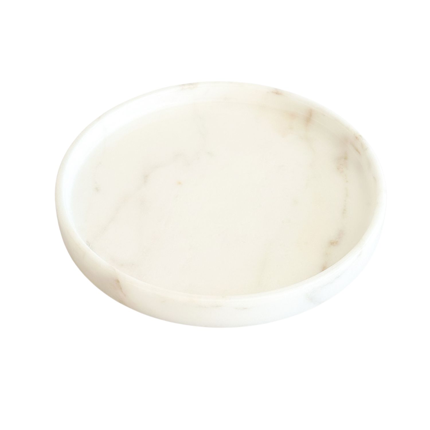 Urban Society Studio Raya Marble Tray - White In White