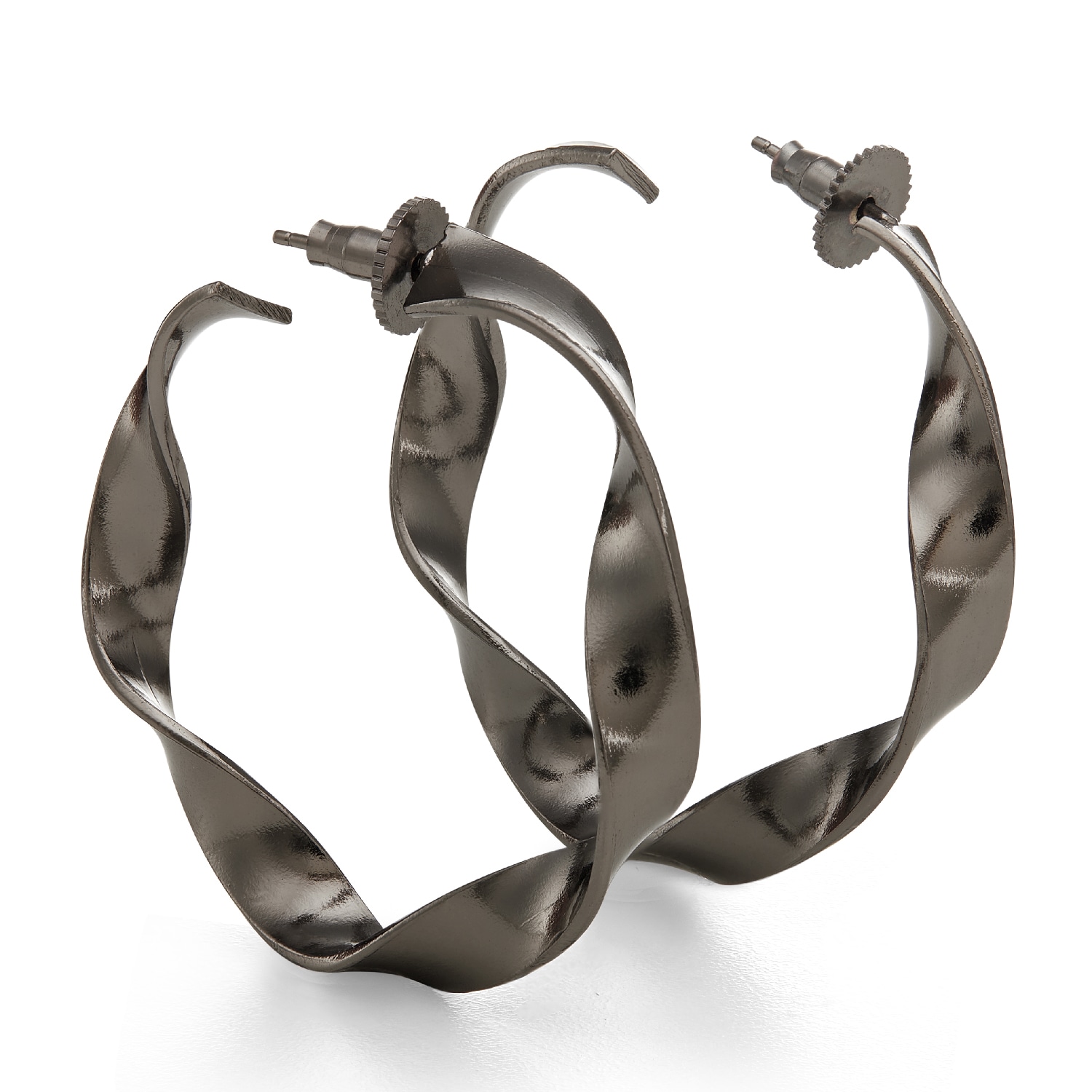 Women’s Grey Sinna Hoop Earrings Dhwani Bansal