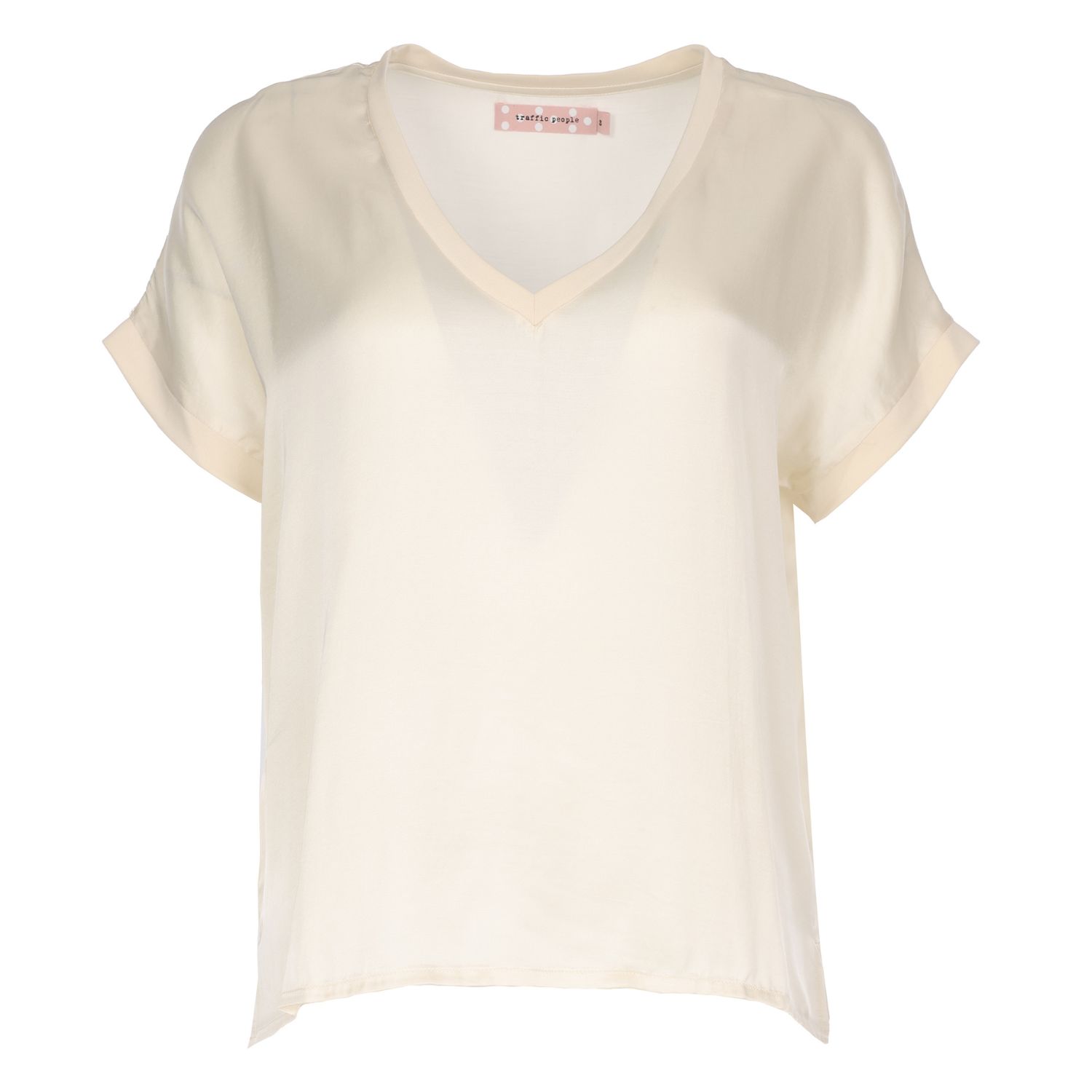 Women’s Neutrals In Plain Sight Slouch Tee Extra Small Traffic People