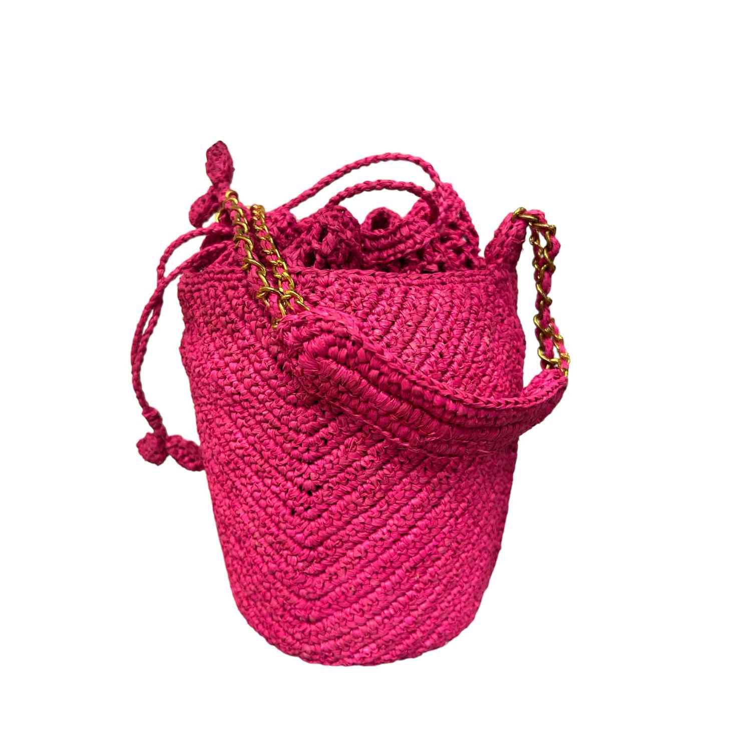 Zanatany Concepts Women's Buckety Pink Bag