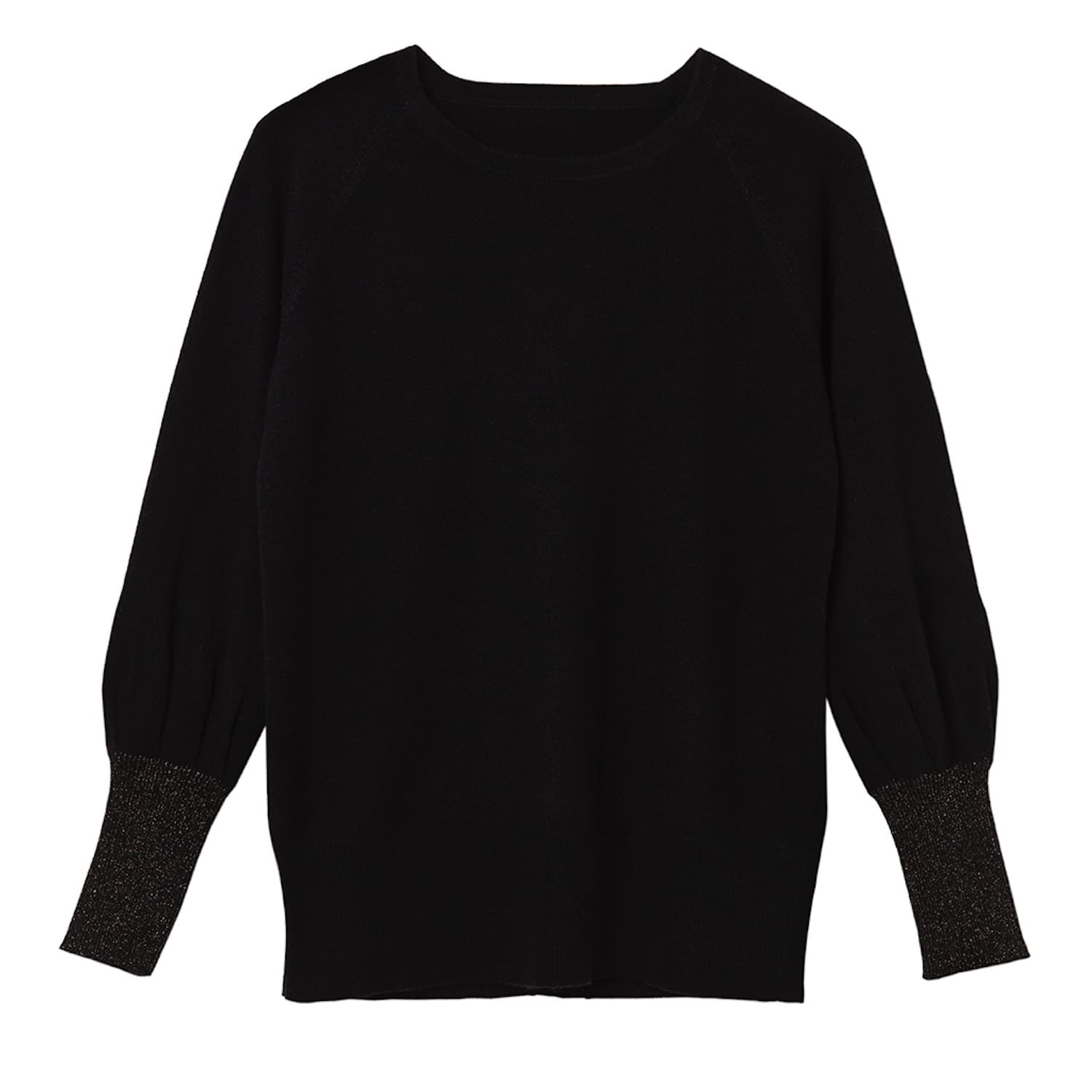 black cashmere jumper