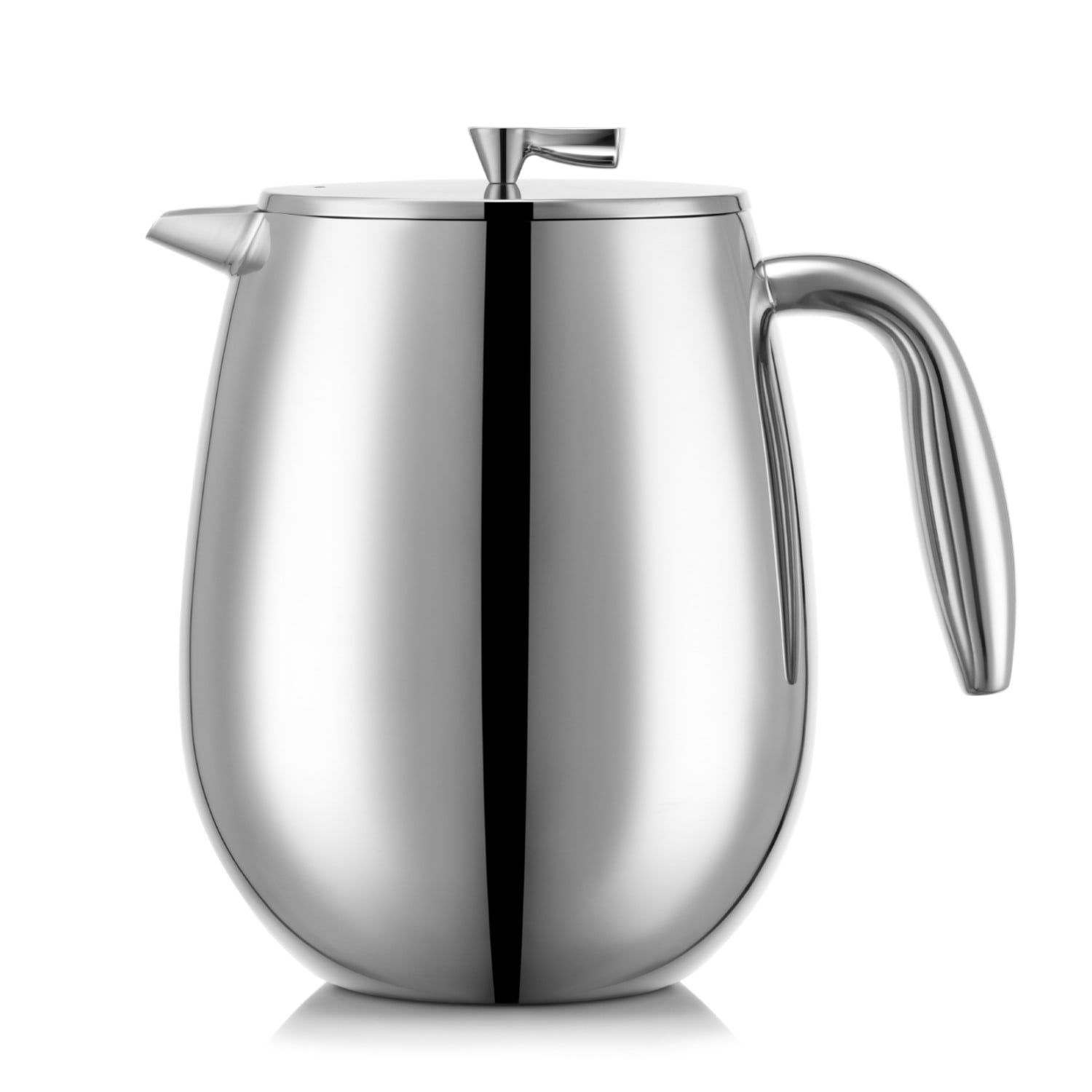 Bodum Neutrals  Columbia Coffee Maker Double Wall Chrome In Silver
