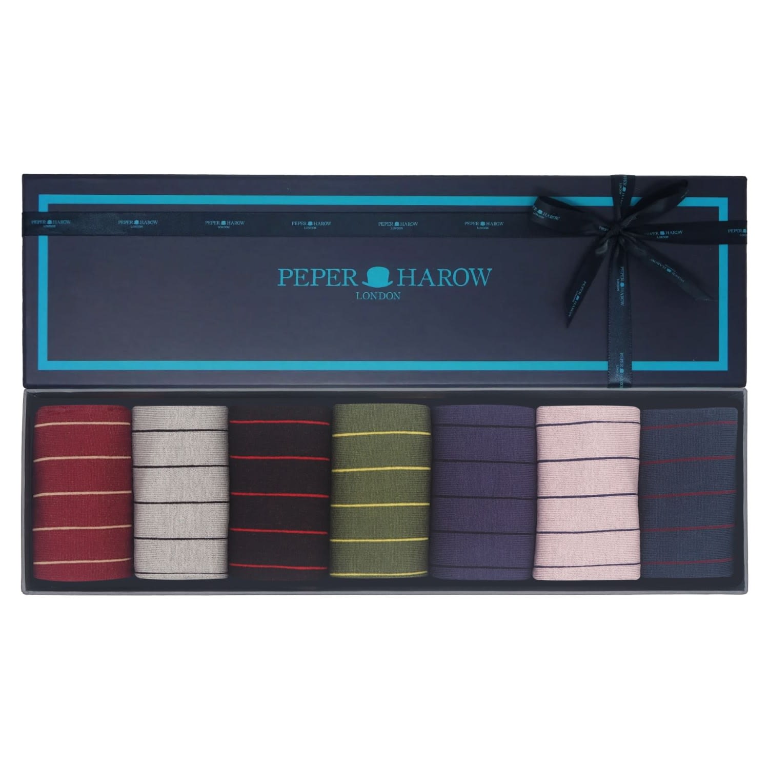 Peper Harow - Made In England Pin Stripe Men's Gift Box