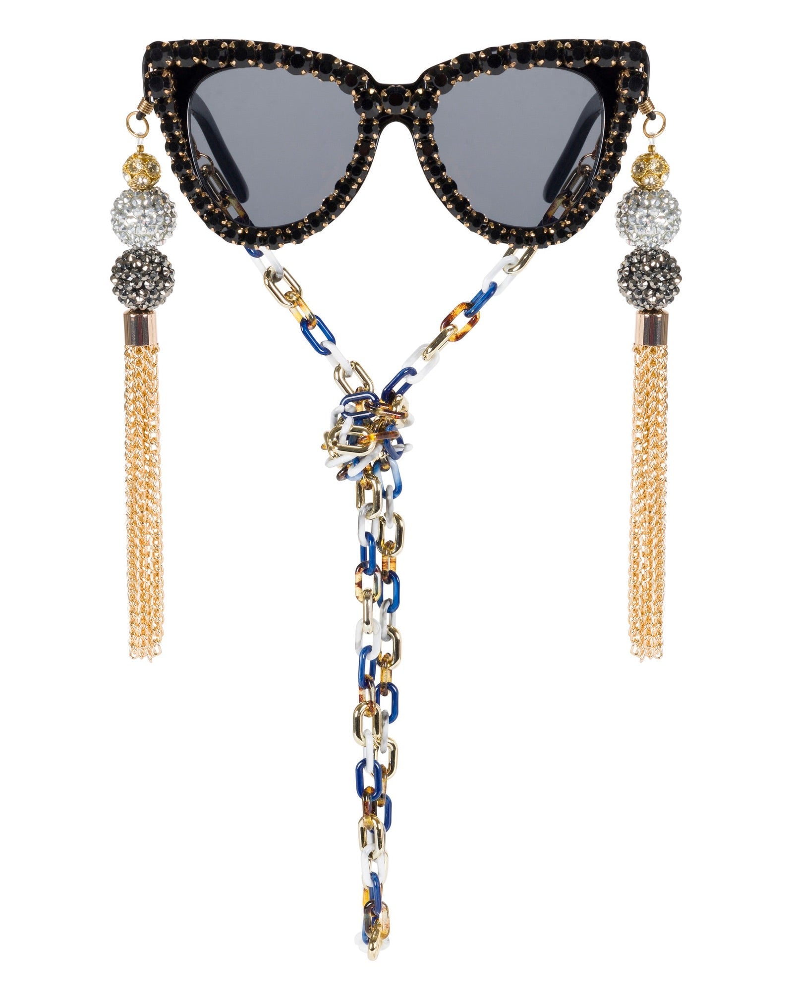 Meghan Fabulous Women's Black Who's Your Daddy Sunglasses In Black
