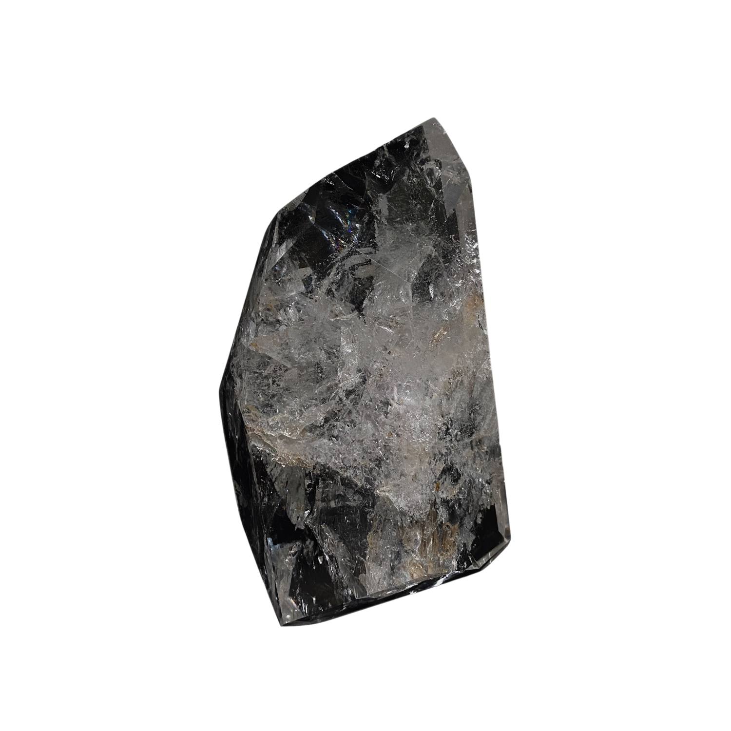 Lemuria Store Neutrals Clear Quartz Polished Crystal 41g In Green