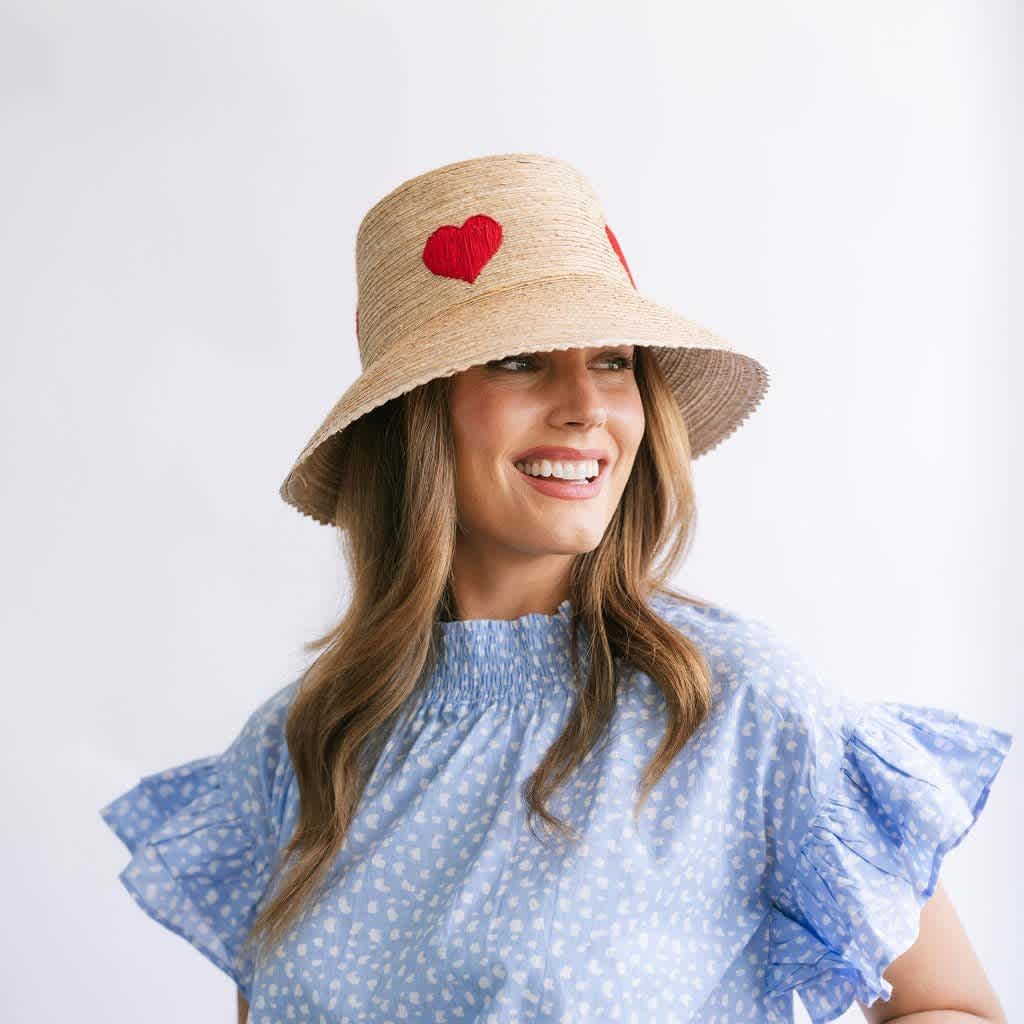 Heart Bucket Hat | Sunshine Tienda | Wolf & Badger display picture 3