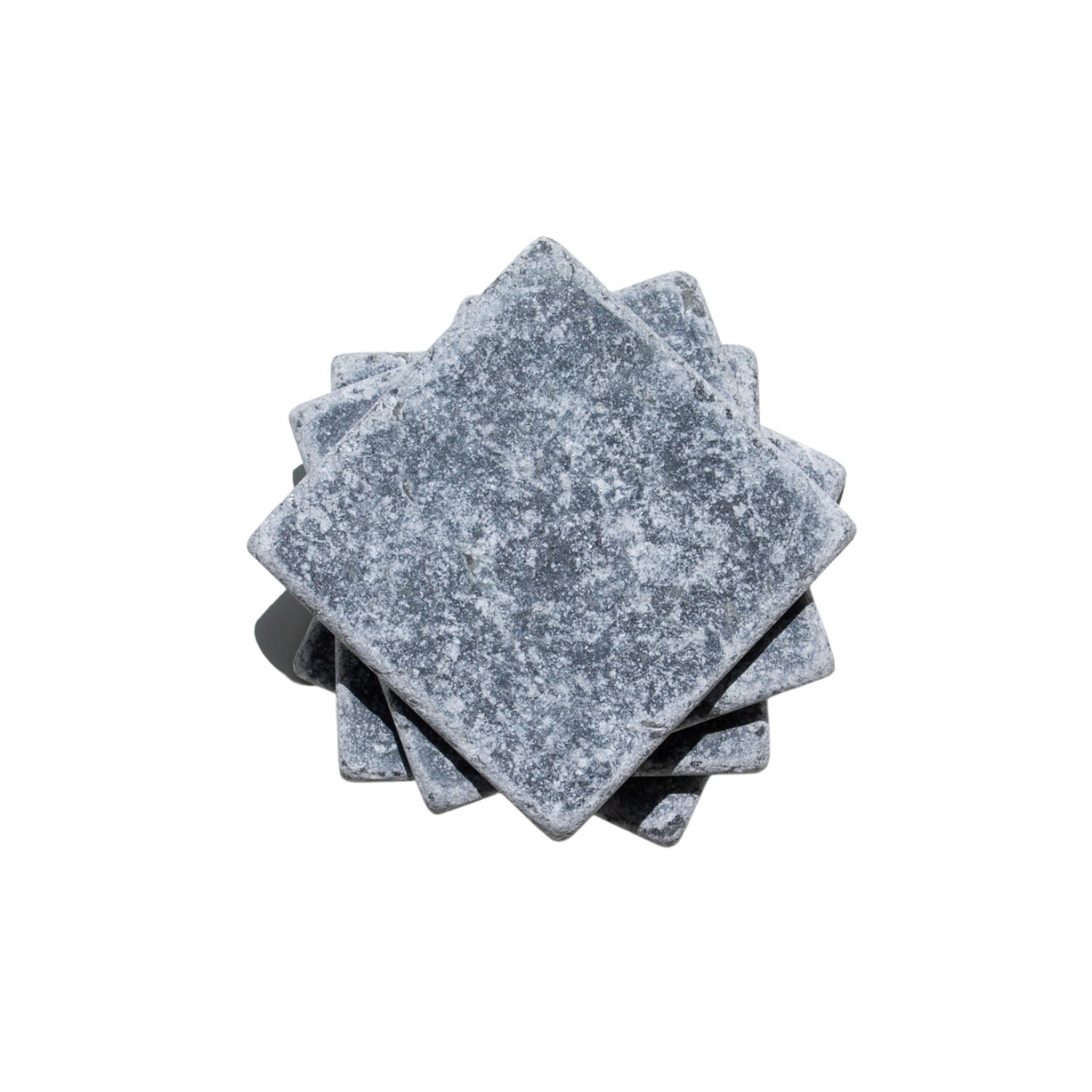 Grey Ash Marble Coaster Set The Parmatile Shop