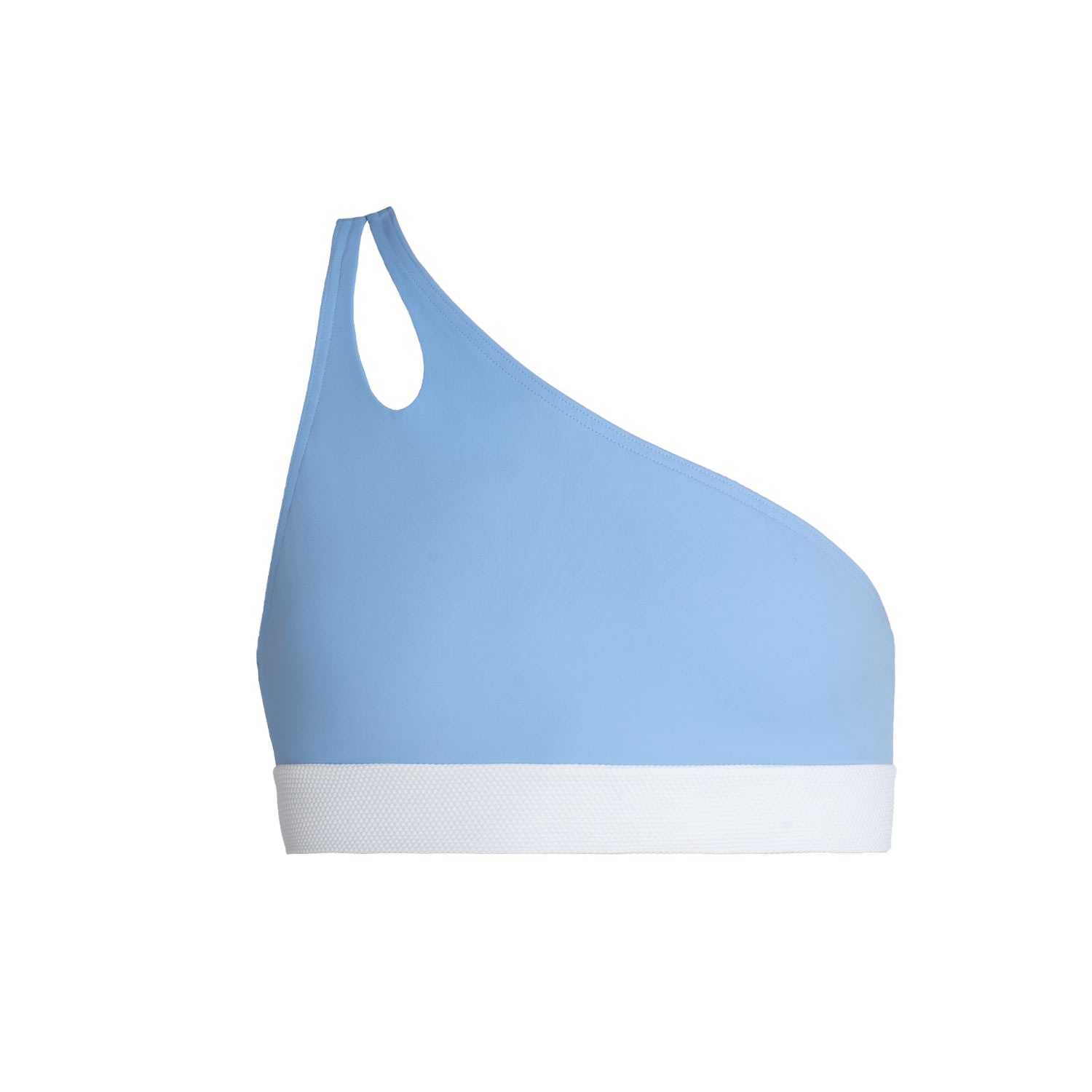 Women’s Cotton Beach Bikini Top Baby Blue Large Bodyguard