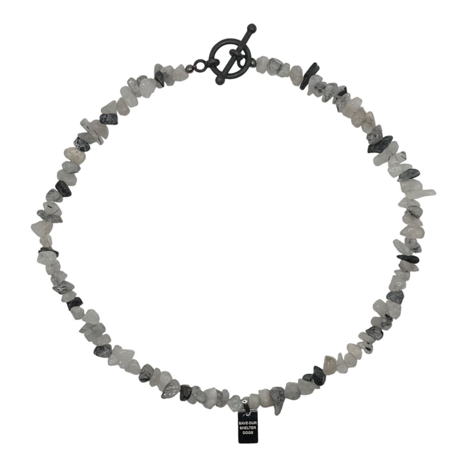 Men’s Black / White Men’s’ Advocacy Necklace Cloud Haven