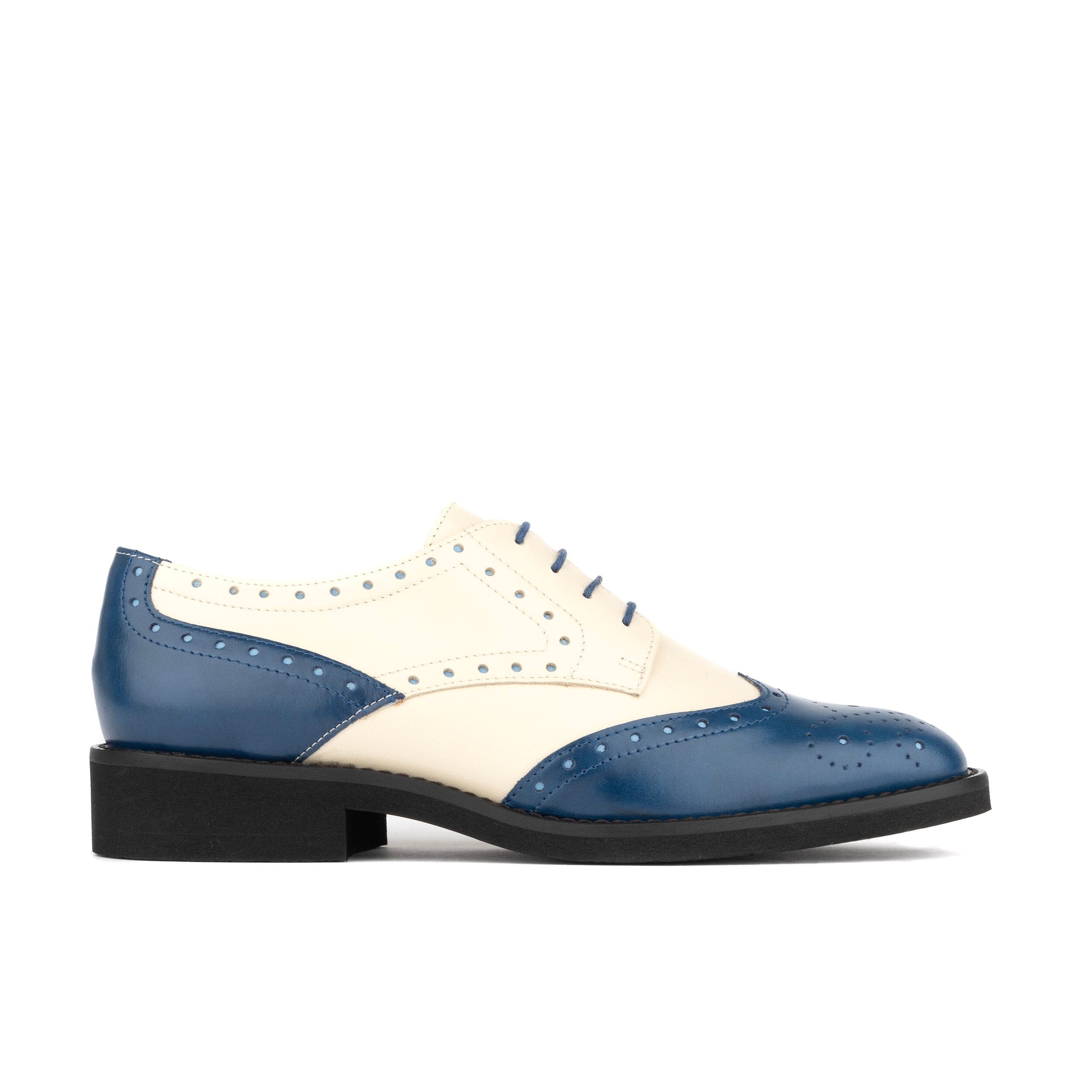 Embassy London Usa Women's Blue / White Eton - Blue & Cream In Blue/white