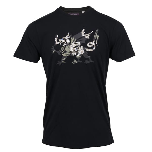 Lords Of Harlech Rob Dragon Tee In Black