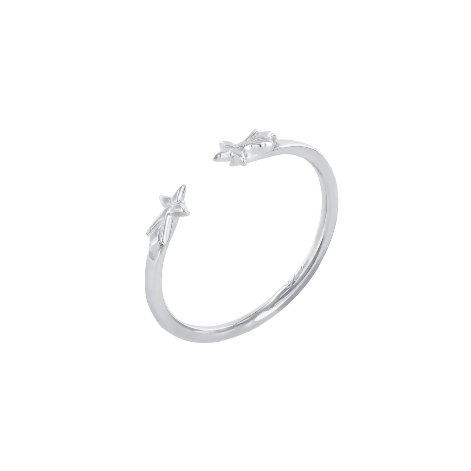 Constellations  Sterling Silver Shooting Star Cuff Bracelet