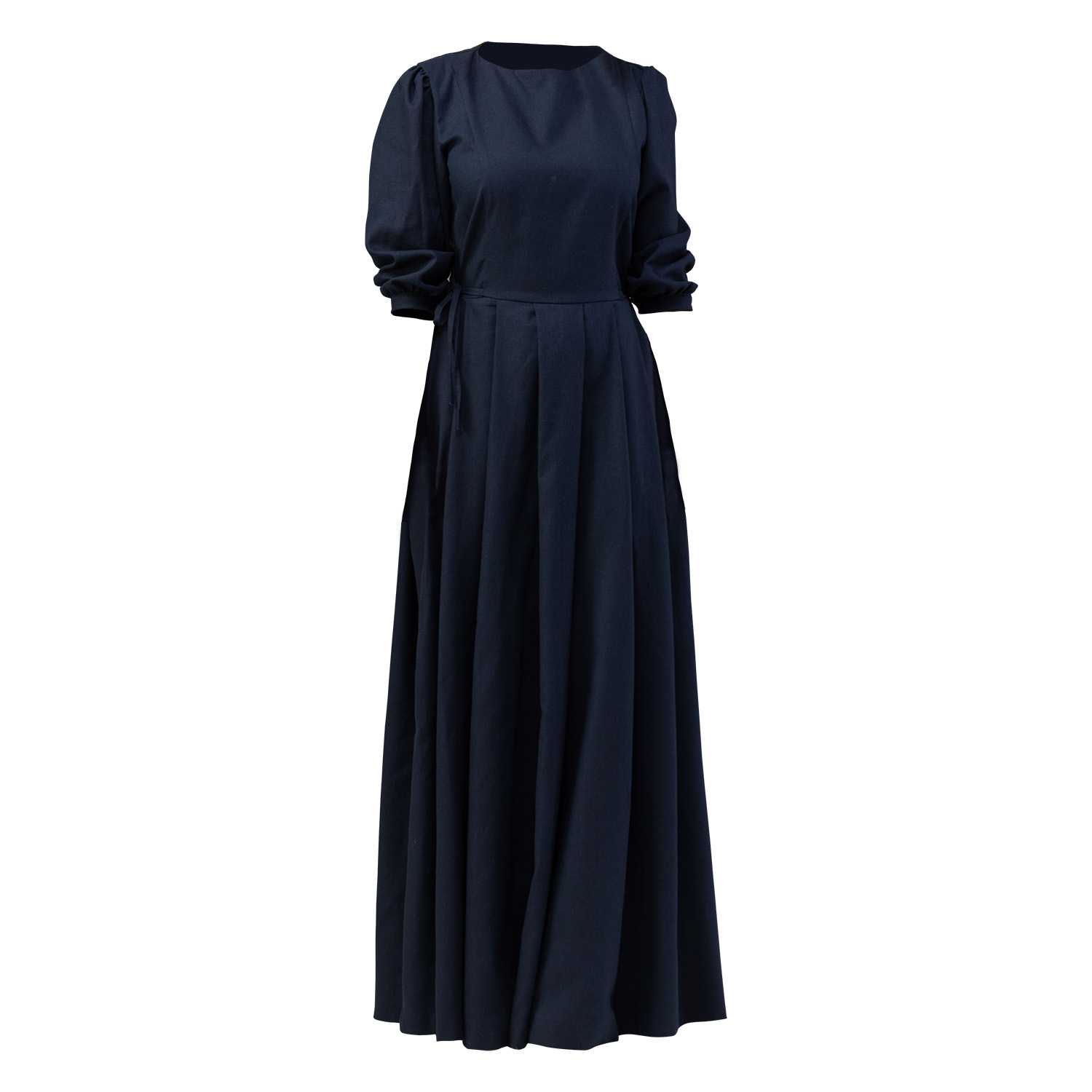 knee length dresses for ladies Momyknows Blue Off Shoulder Long Sleeve High Split Satin Bodycon Solid Baby  Shower Party Gown Maternity Maxi Dress