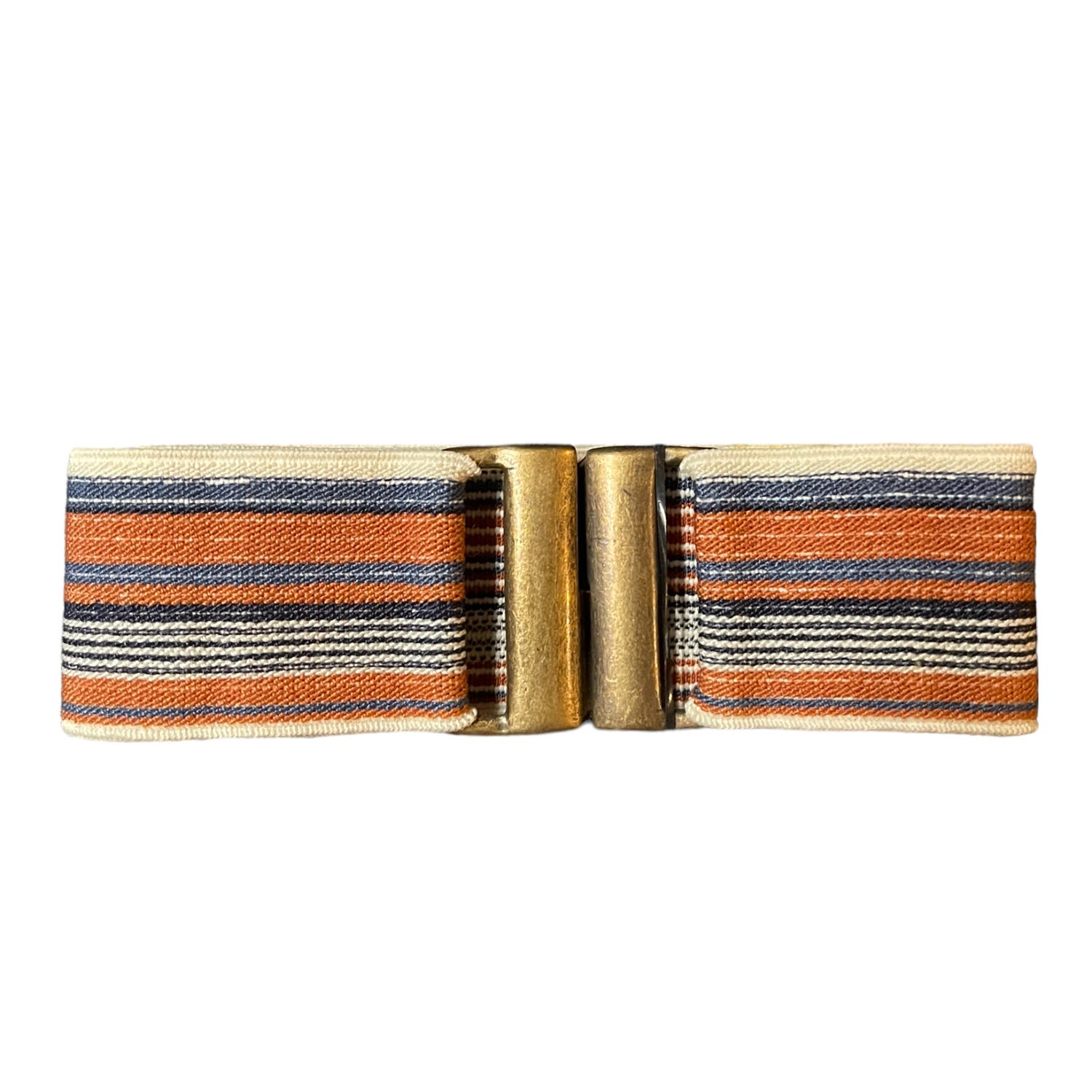 Women’s Ginger Stripes Elastic Belt Extra Small Lara Moti