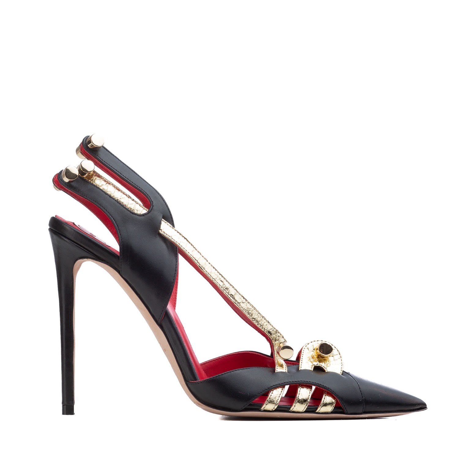 Hardot Women's Black On Fire Pumps In Black