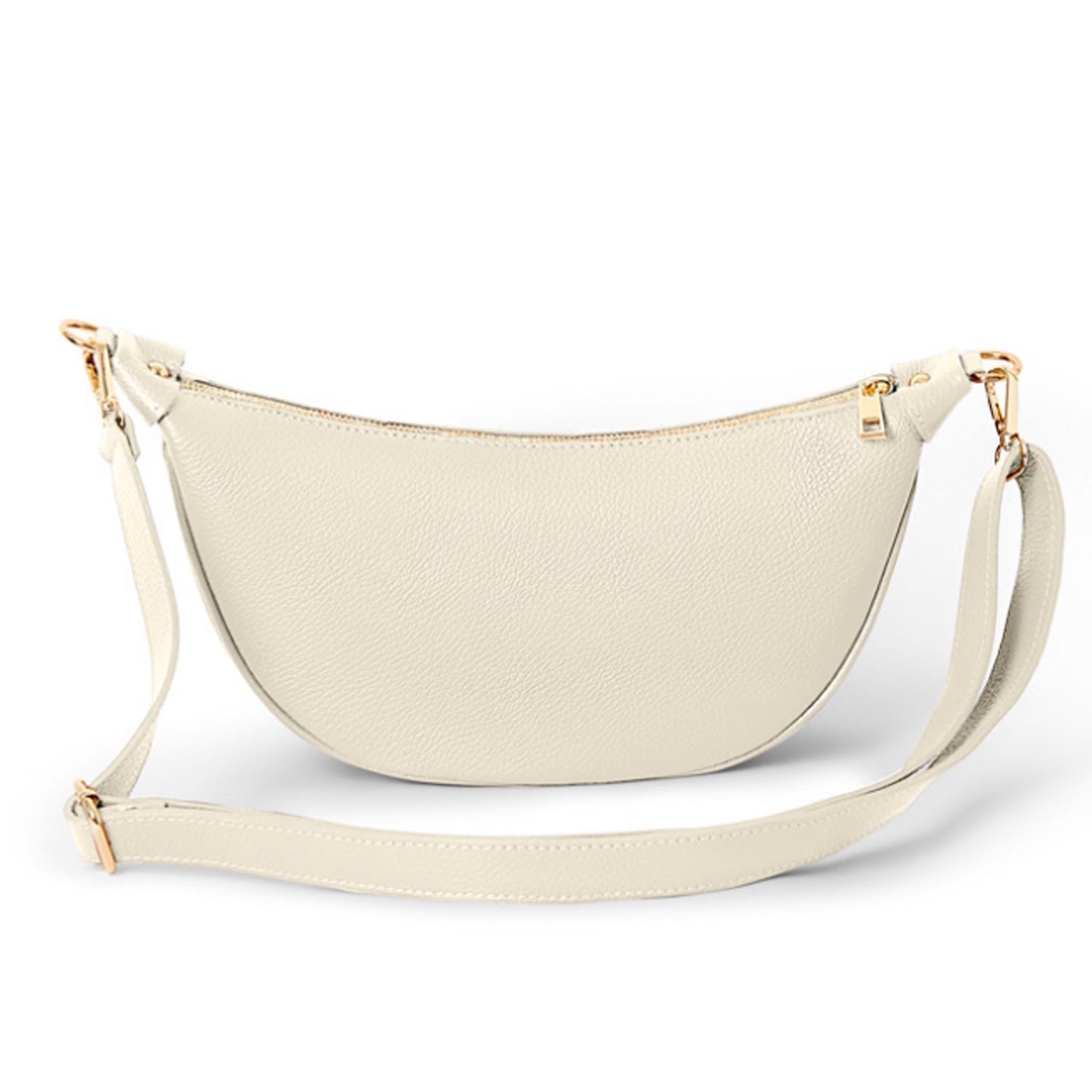 Betsy & Floss Women's Neutrals Ambra Crossbody Waist Bag In Cream In White