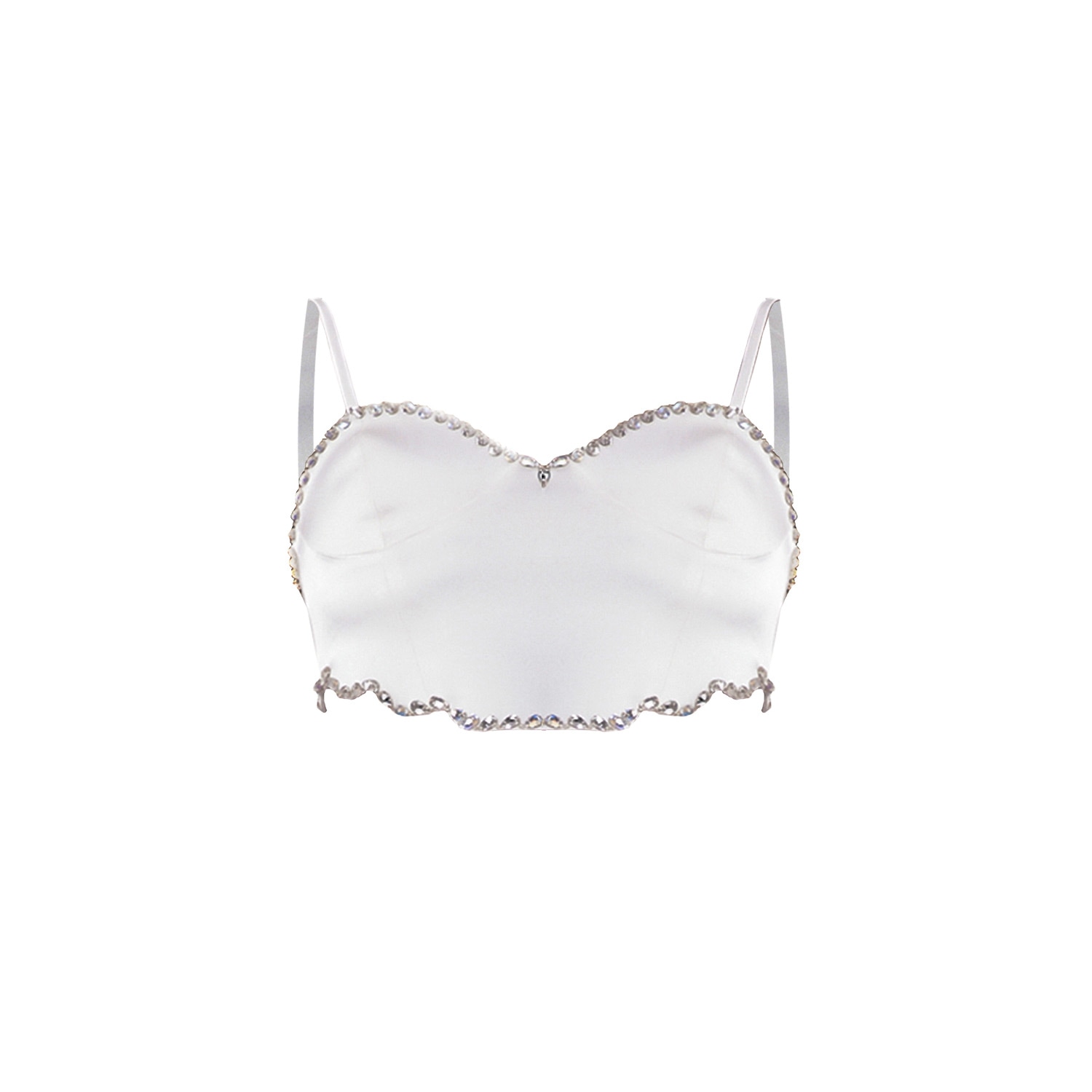 Noushella Women's Bract Camisole In White In White