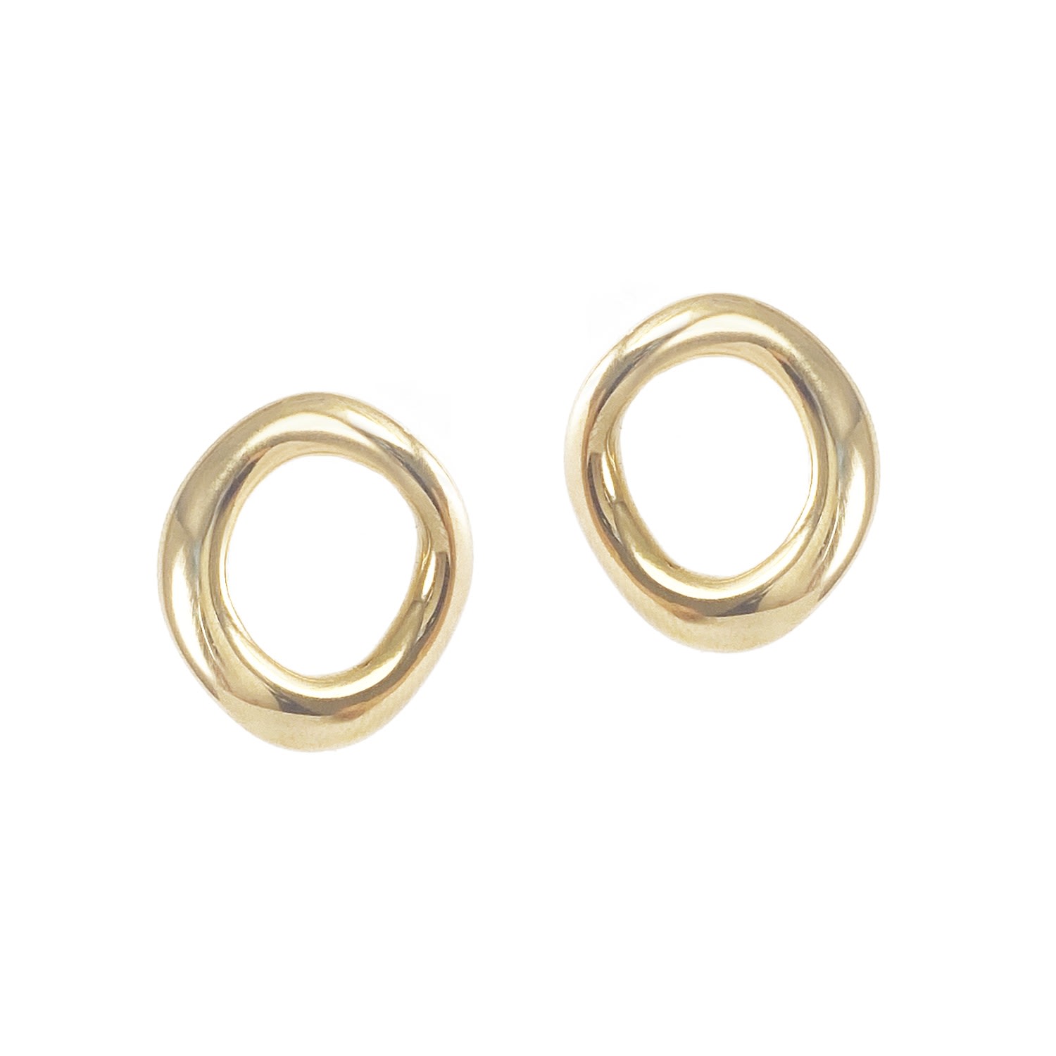 Biko Women's Cora Studs - Gold In Gold