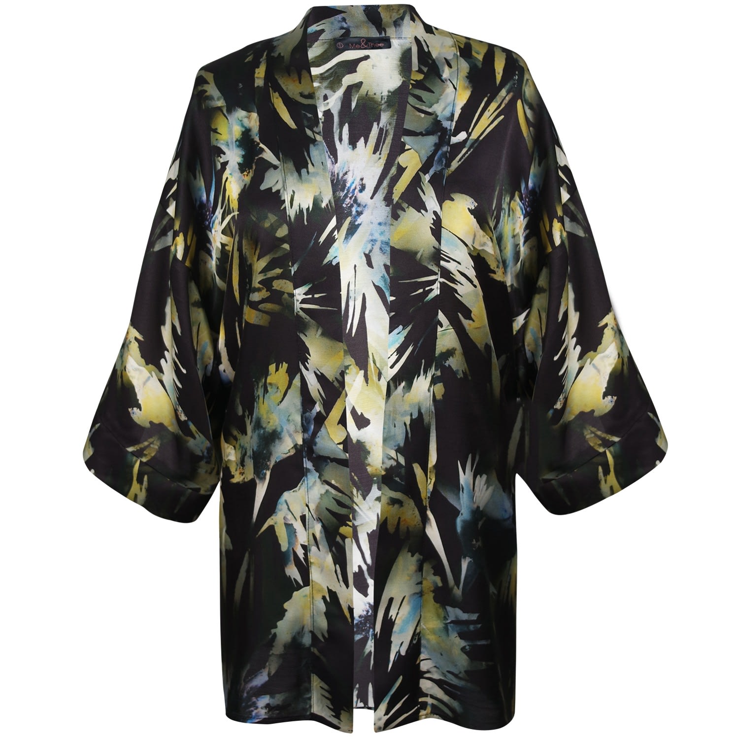 Me&thee Women's Finest Hour Silk Print Kimono In Multi