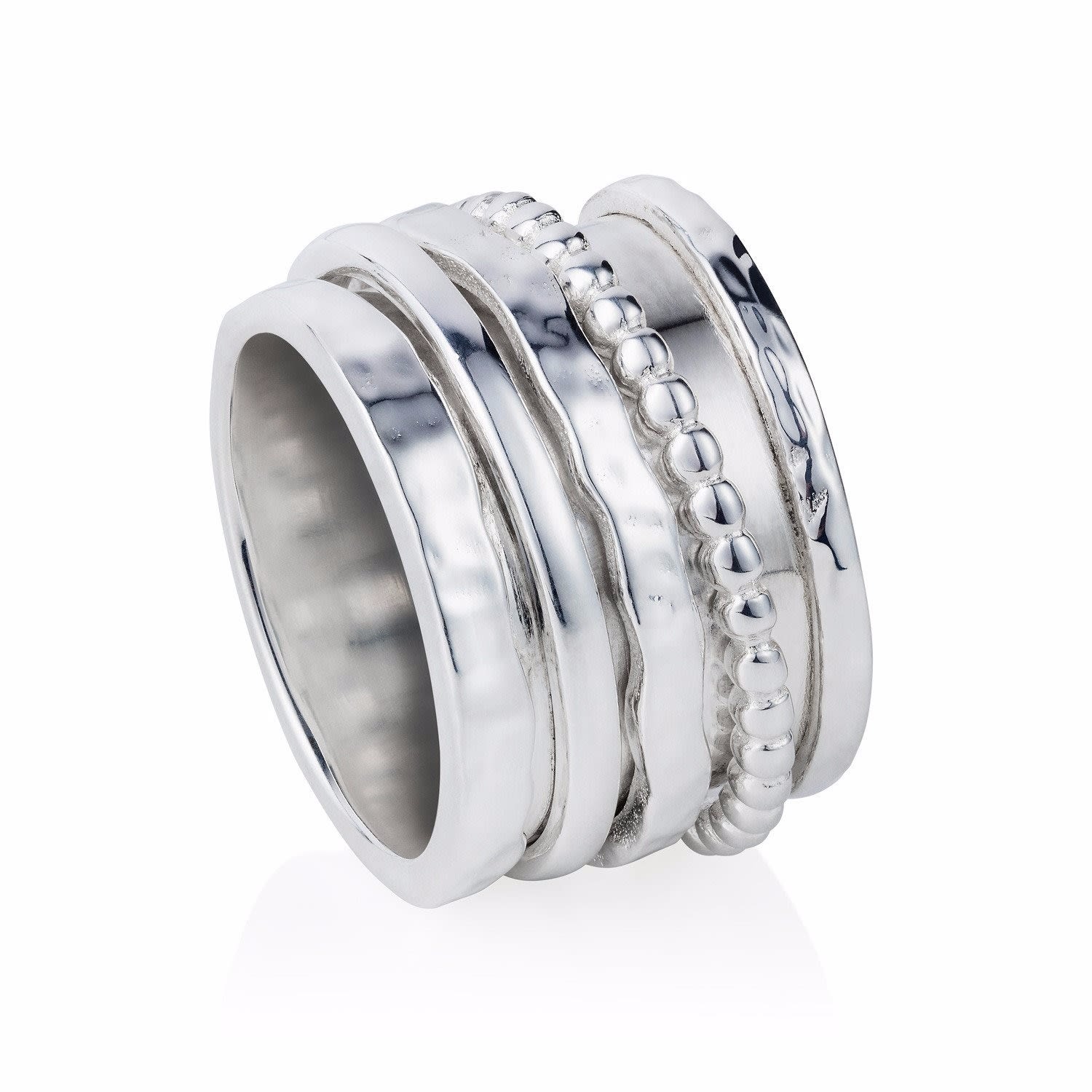 Women's Spinning Sterling Silver Ring | Neola Design