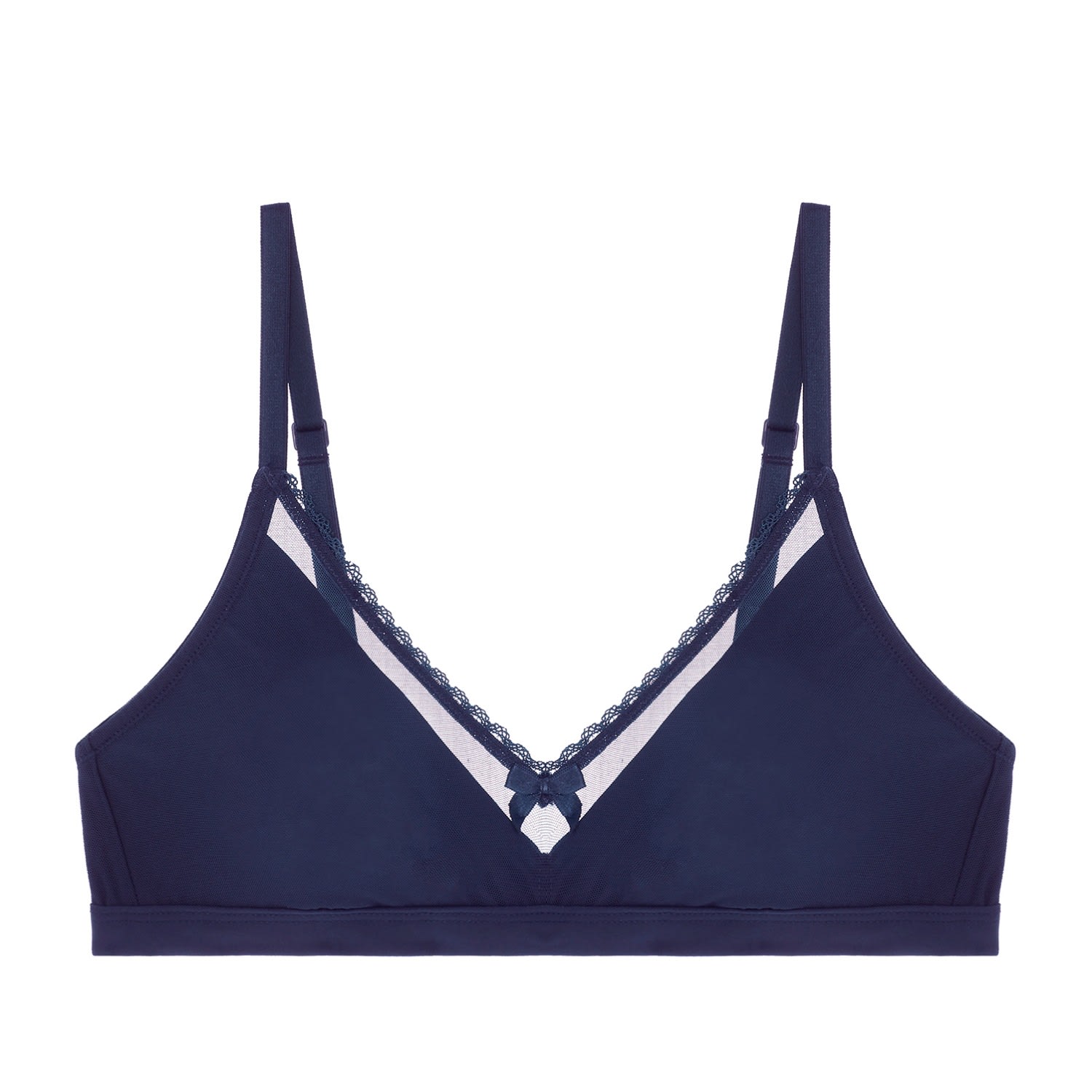 Women's Blue Victoire Bralette Midnight