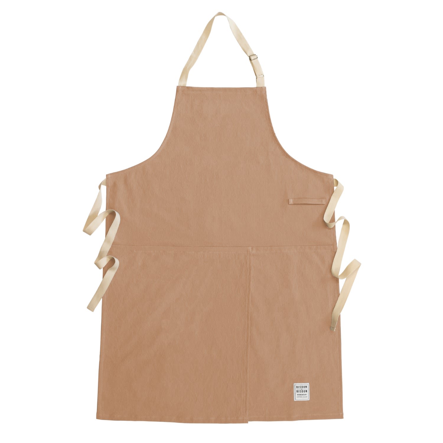 Potter’s Split Leg Canvas Apron - No Pockets - Trade Brown Medium Risdon & Risdon