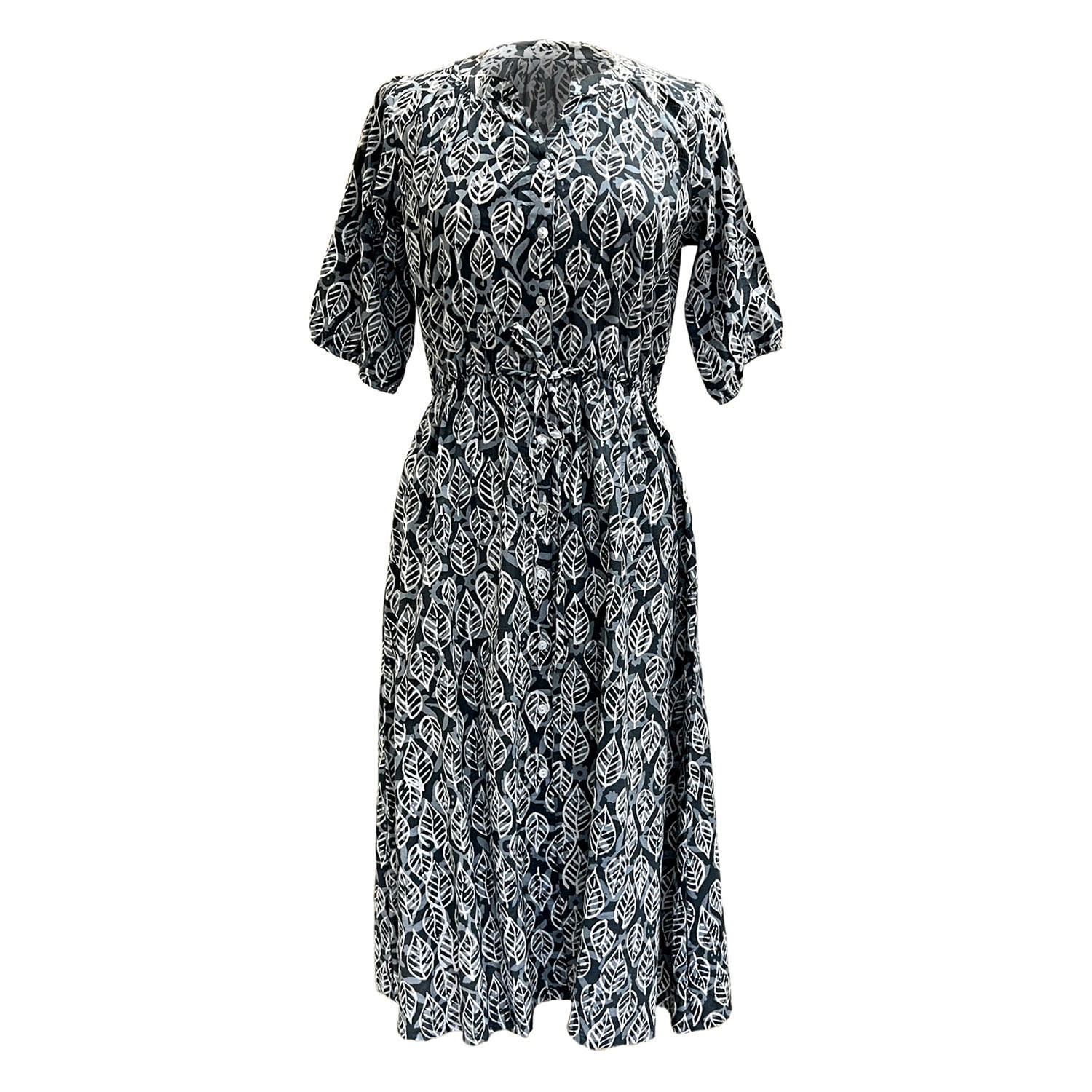 Jayshree Dalal Women's Grey / Neutrals Sarita Dress In Charcoal
