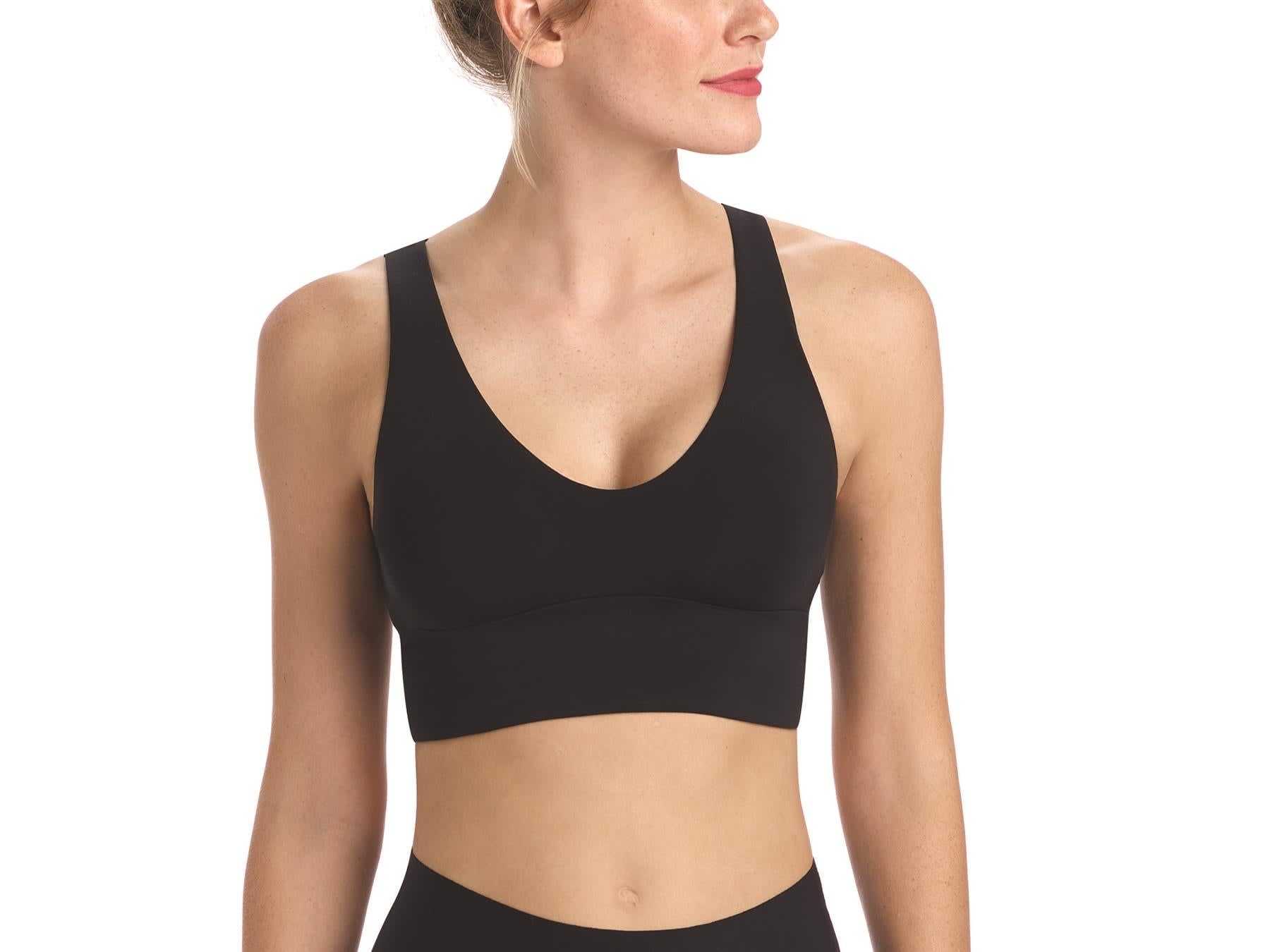 Commando Butter Comfy Racerback Bralette - BRA233 (XS, Midnight