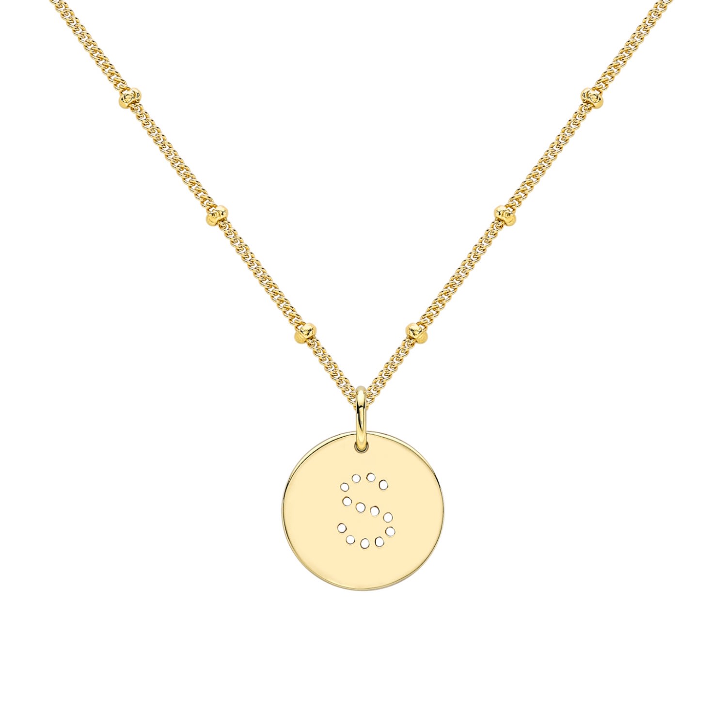 Women’s Gold Alphabet S Necklace Neola Design