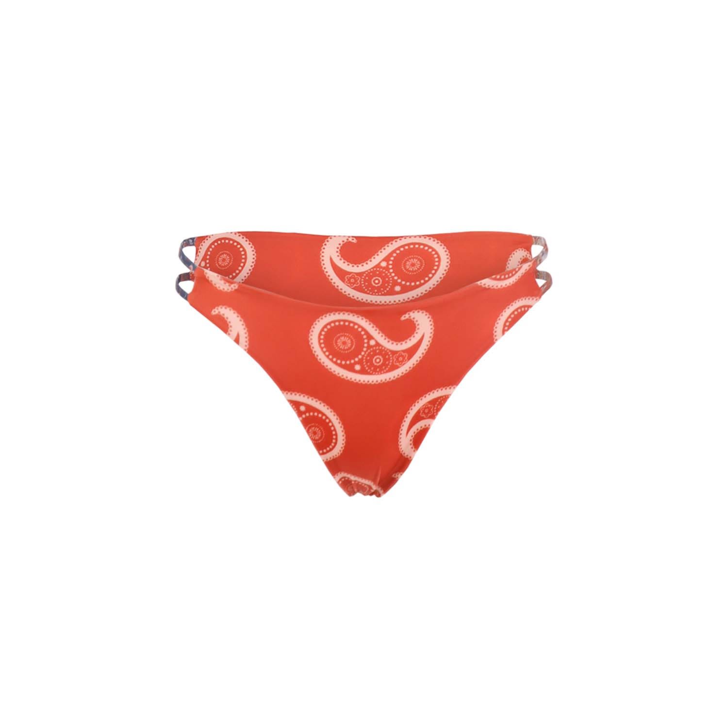 Morrato Bali Women's Red Janan Bikini Bottom Soraya Molten Lava In Red