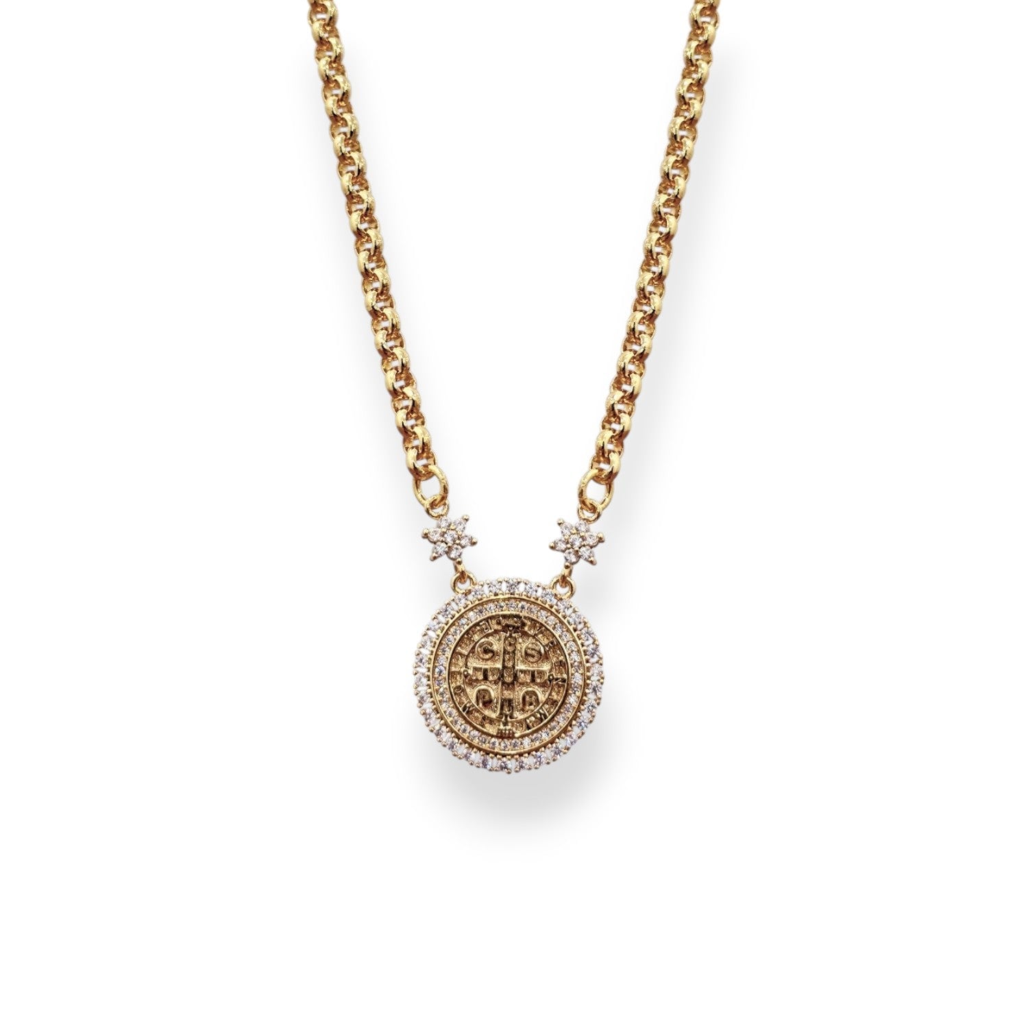 Alexie Of Athens Women's Gold Guardian Medallion