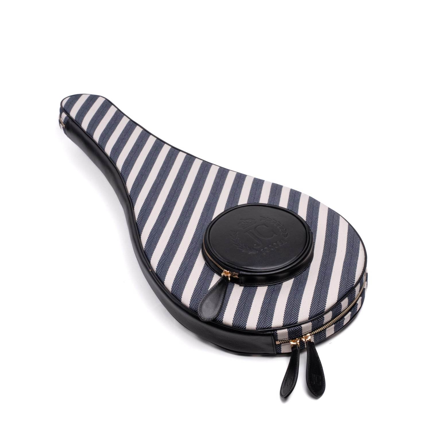 Jocosa Women's Black / White Racket Bag Black White Stripe In Multi