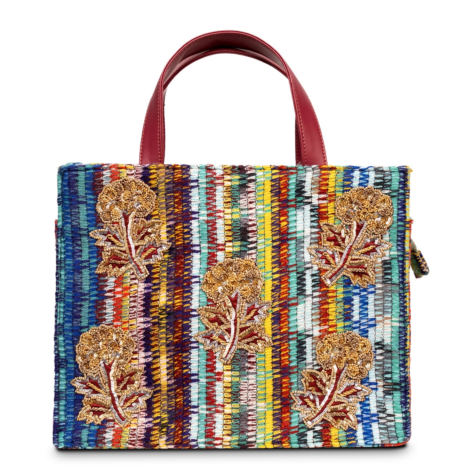 Simitri Women's Mahogany Tote In Brown