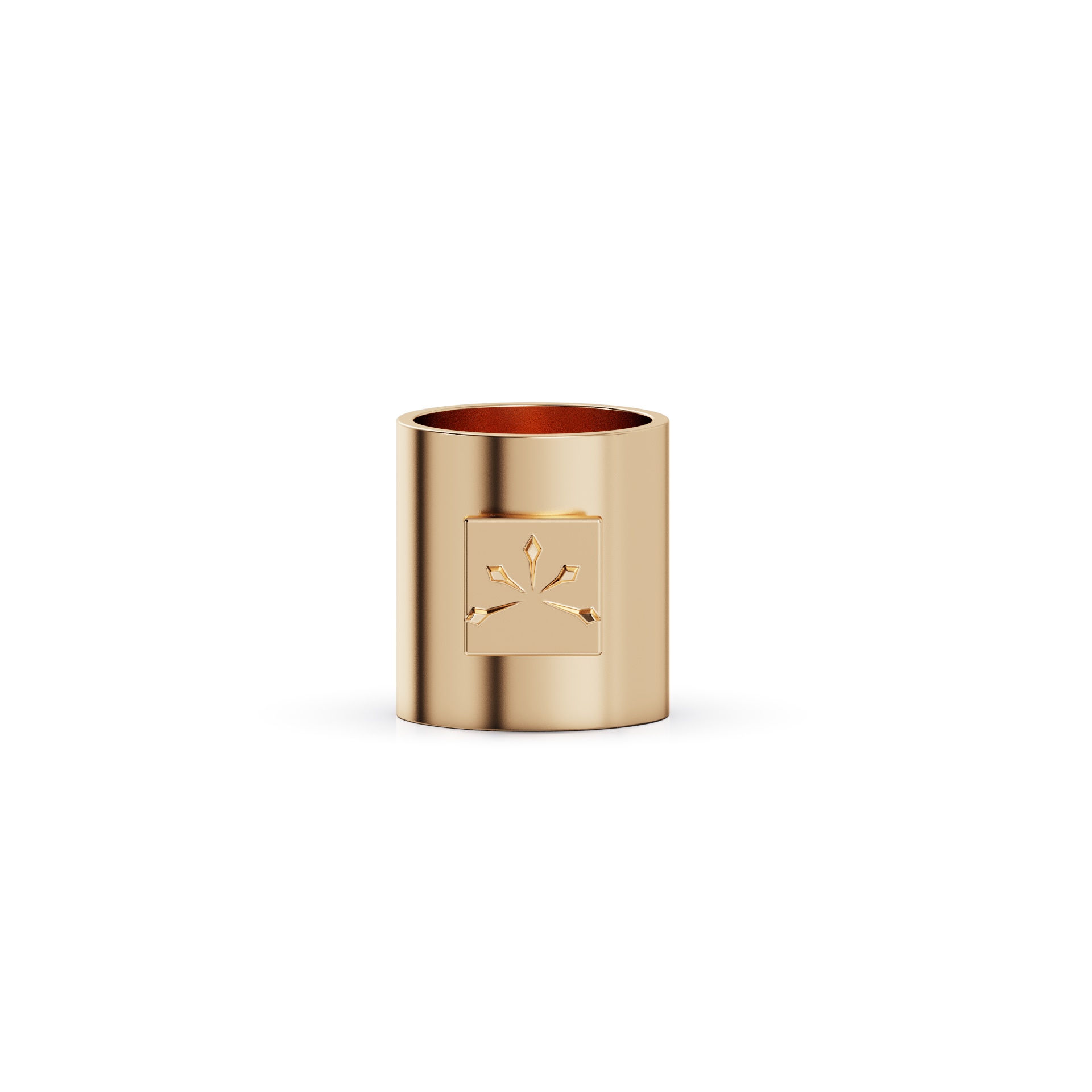 Zigleys Women's Mini Classic Loc Cuff: Real Gold Loc Jewelry In Gold