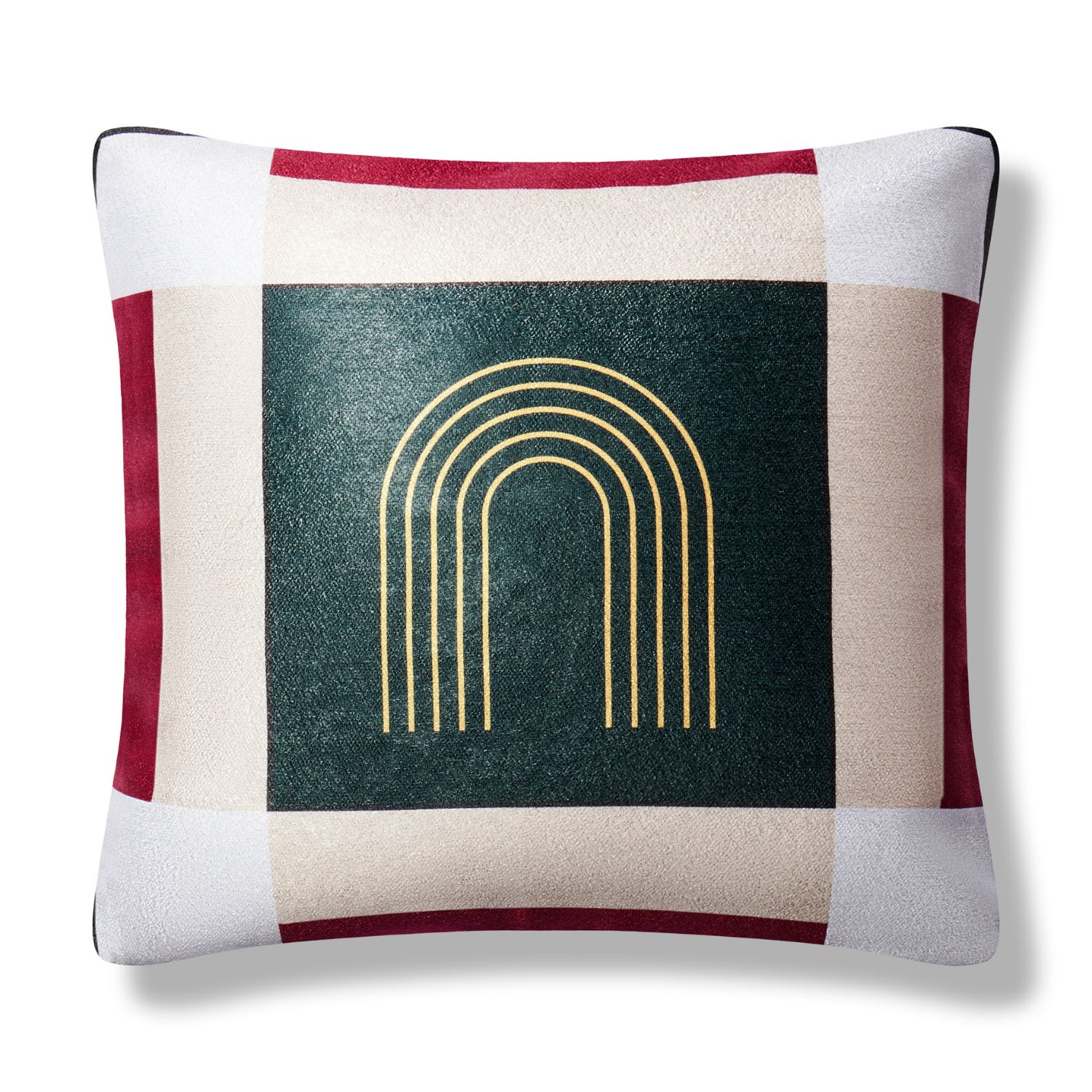 Arcs Of Joy Christmas Pillow Medium Medium Bless My Funk Home